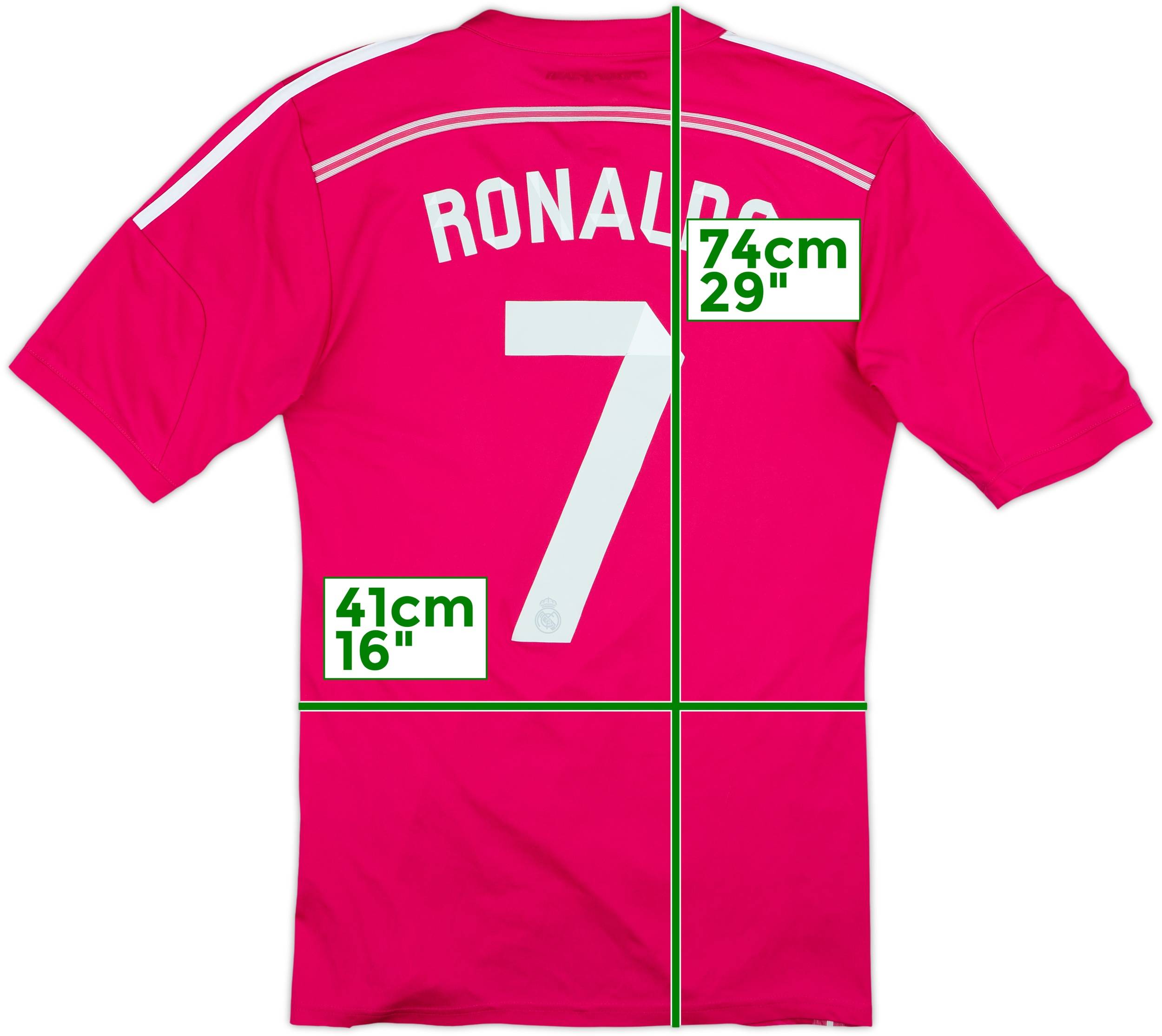2014-15 Real Madrid Away Shirt Ronaldo #7 - 7/10 - (S)