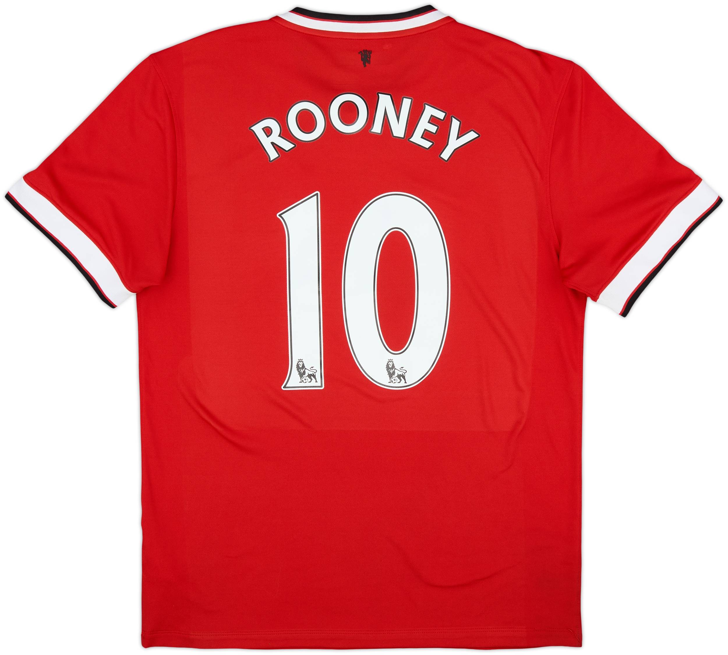 15-16 マンU ルーニー#10 ユニフォーム O 2014-15 Manchester United Home Shirt Rooney #10 - 7/10 - (M)