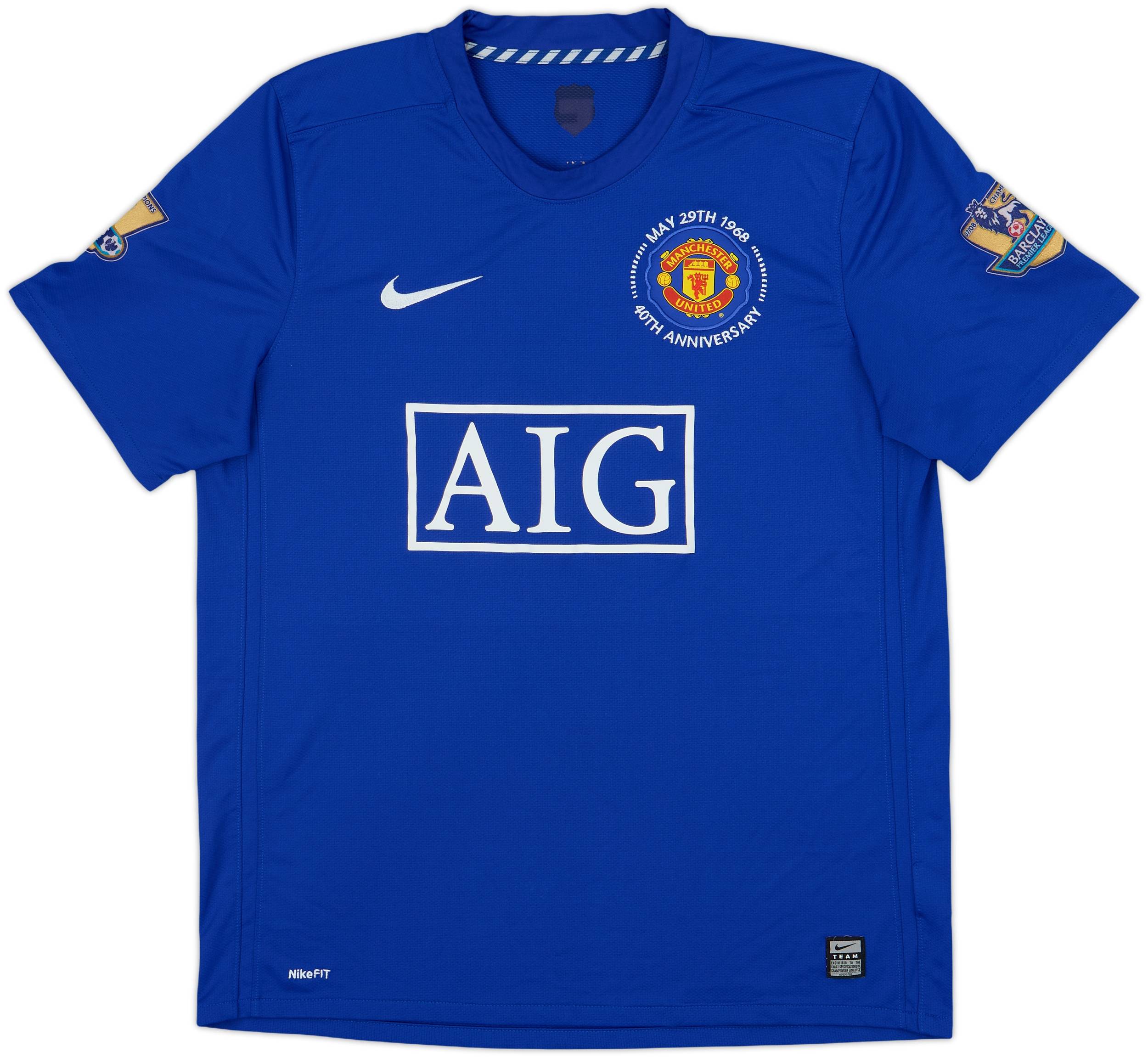 2008-09 Manchester United Third Shirt Anderson #8 - 6/10 - (L)