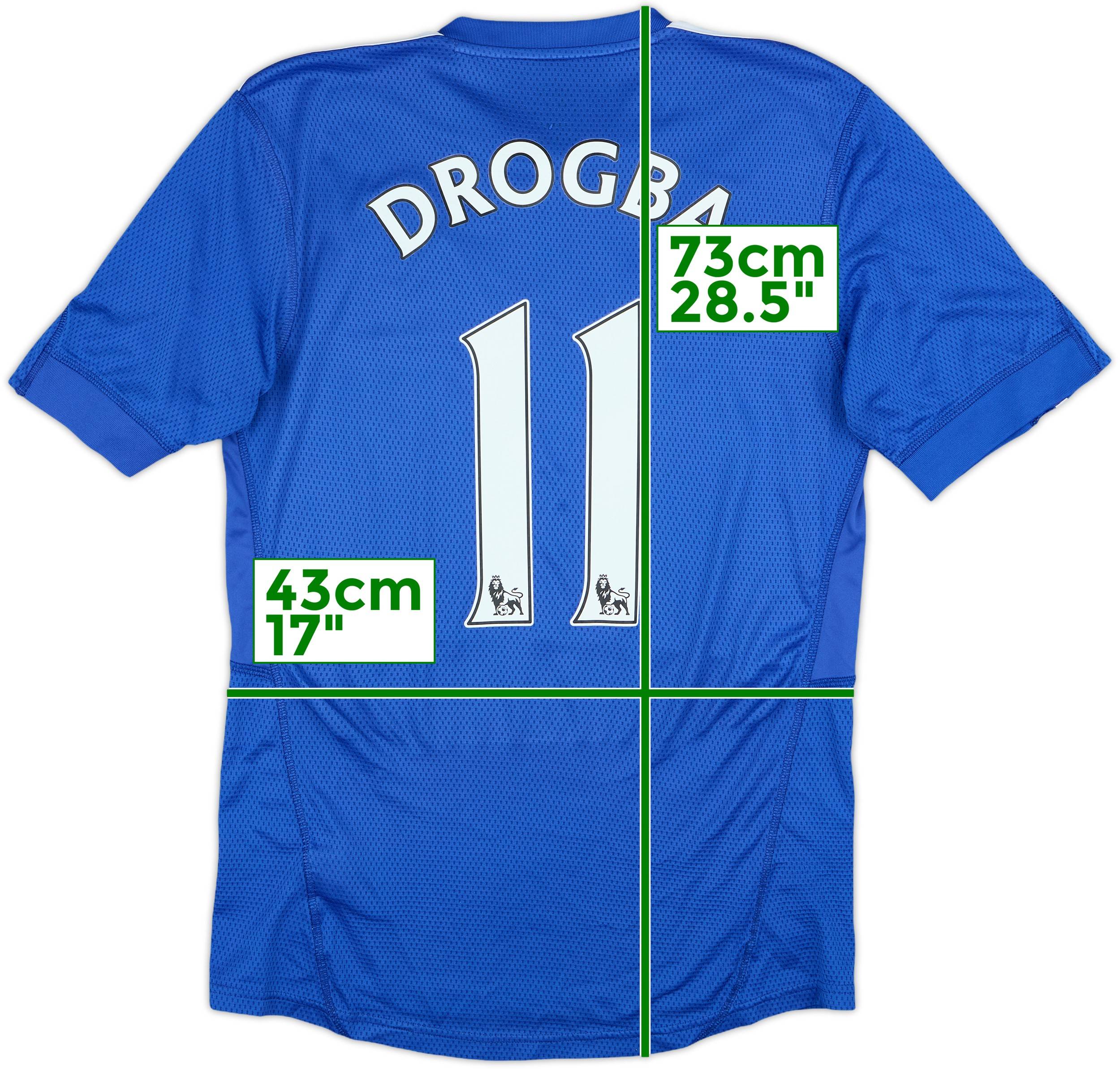 2009-10 Chelsea Home Shirt Drogba #11 - 7/10 - (S)