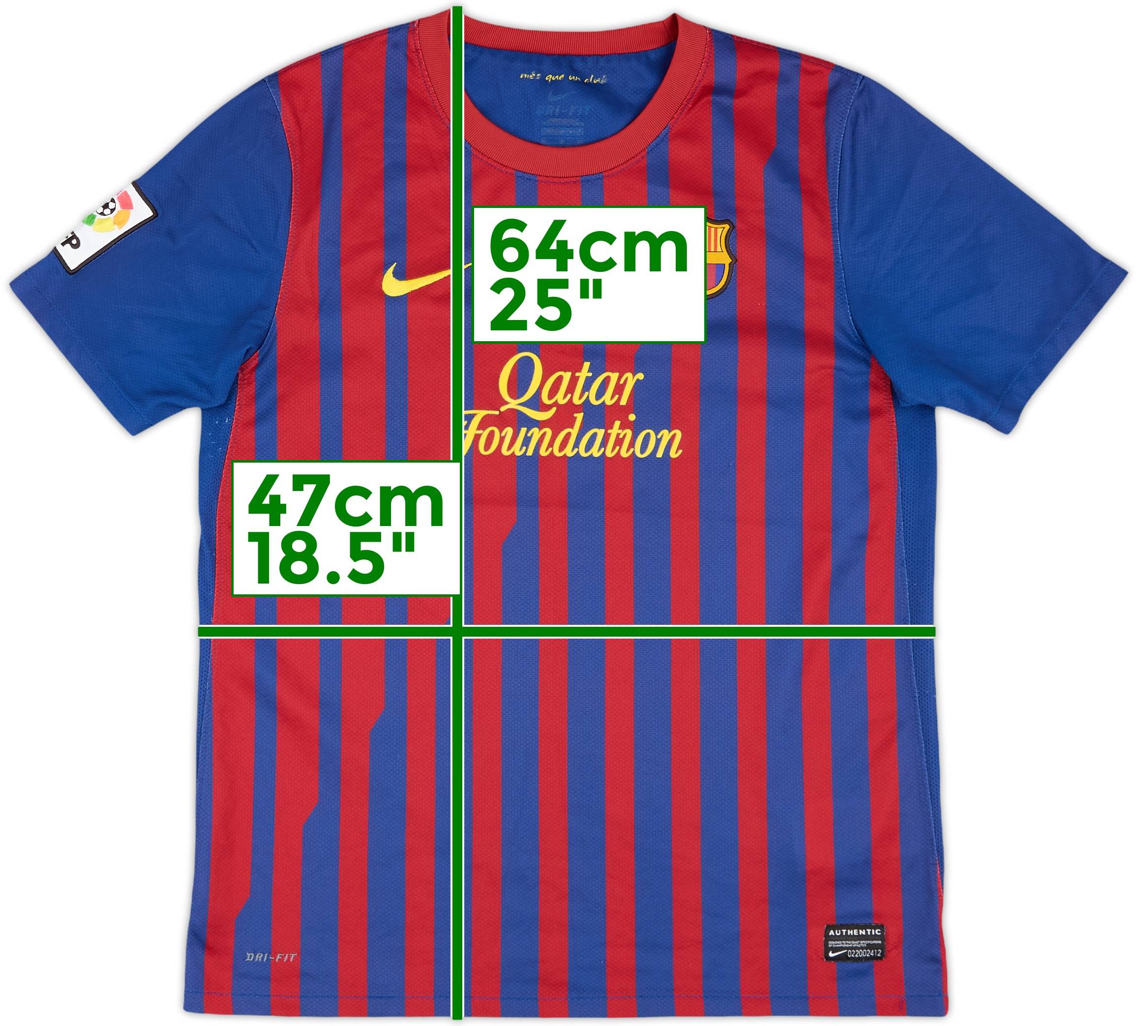 2011-12 Barcelona Home Shirt - 8/10 - (XL.Boys)