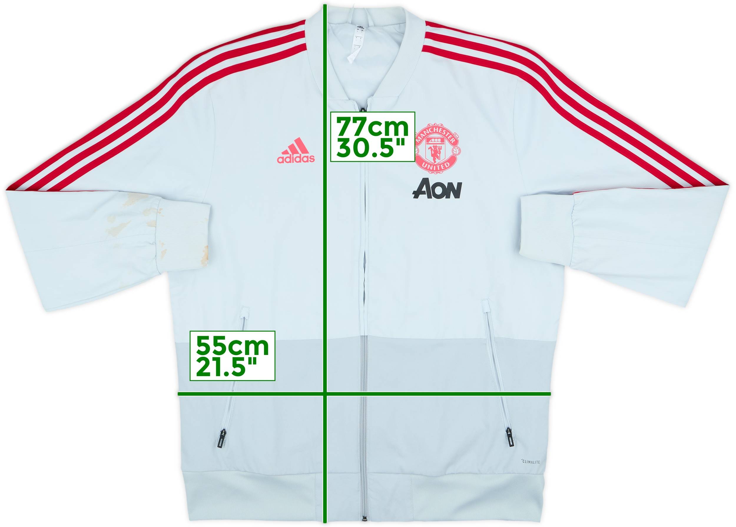 【美品】adidas Manchester United ジャージ Lサイズ マンチェスター/ユナイテッド【アディダス公式】