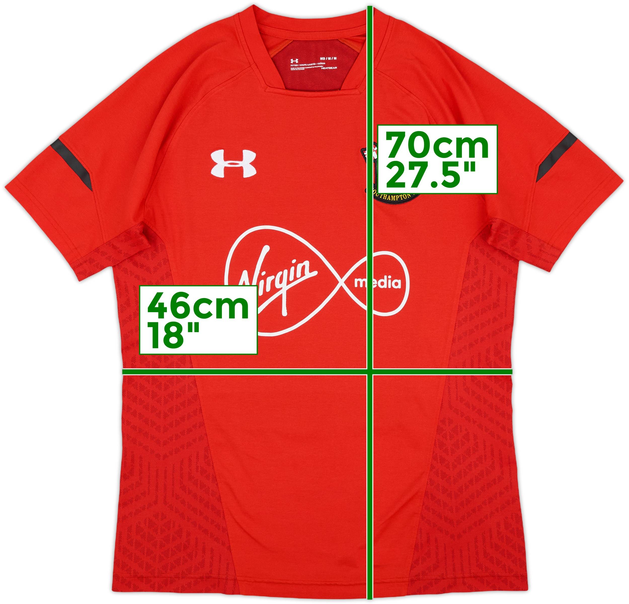 2018-19 Southampton Under Armour Training Shirt - 8/10 - (M)