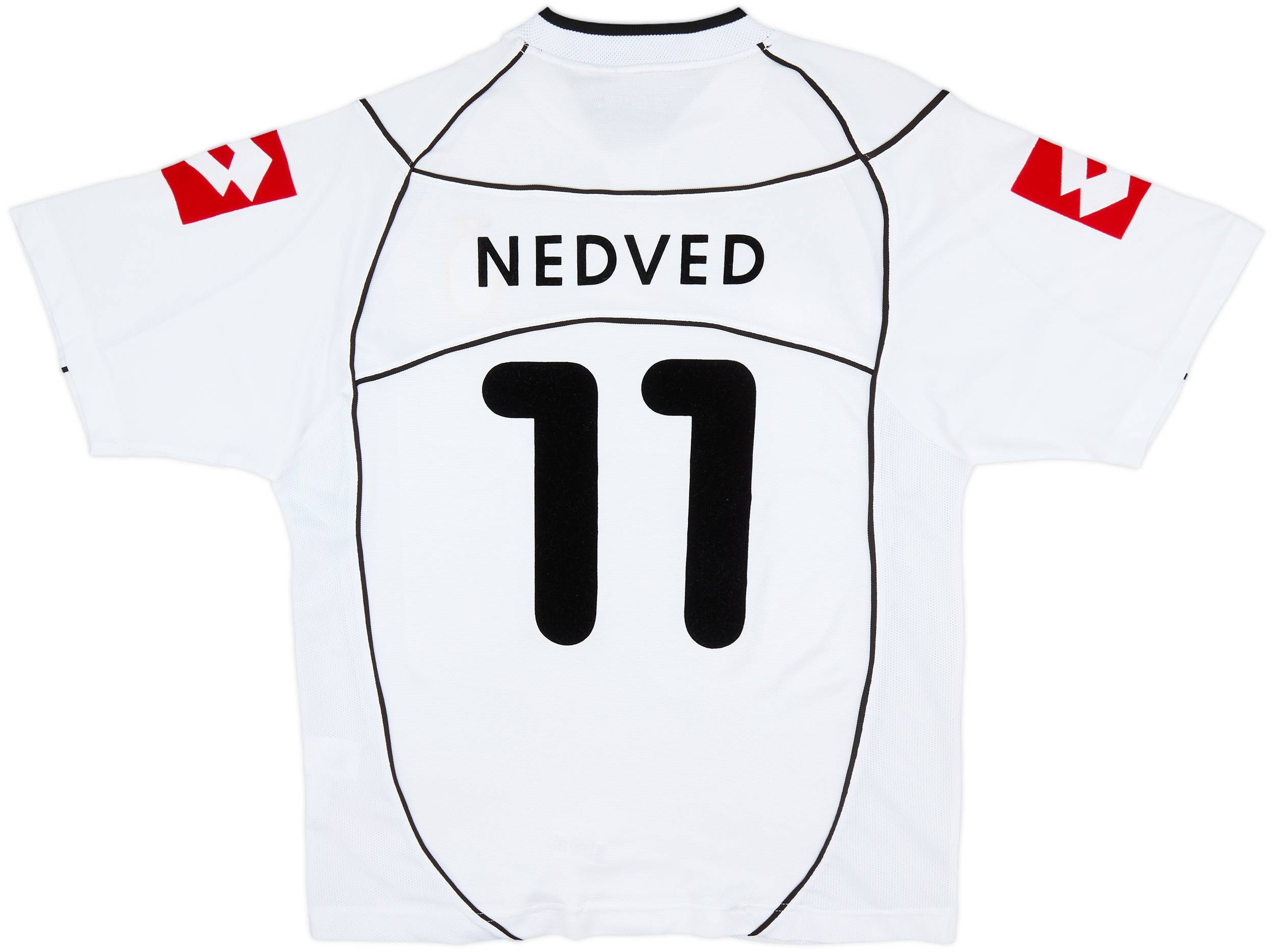 2002-03 Juventus Away Shirt Nedved #11 - 8/10 - (L)