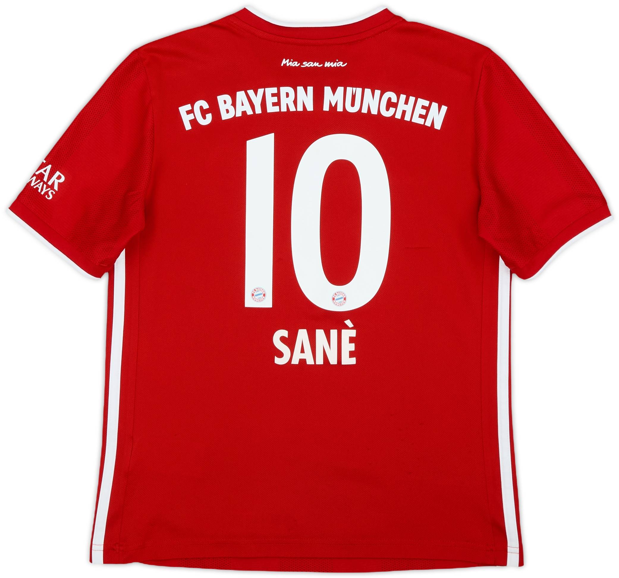 2020-21 Bayern Munich Home Shirt Sane #10 - 7/10 - (M.Boys)