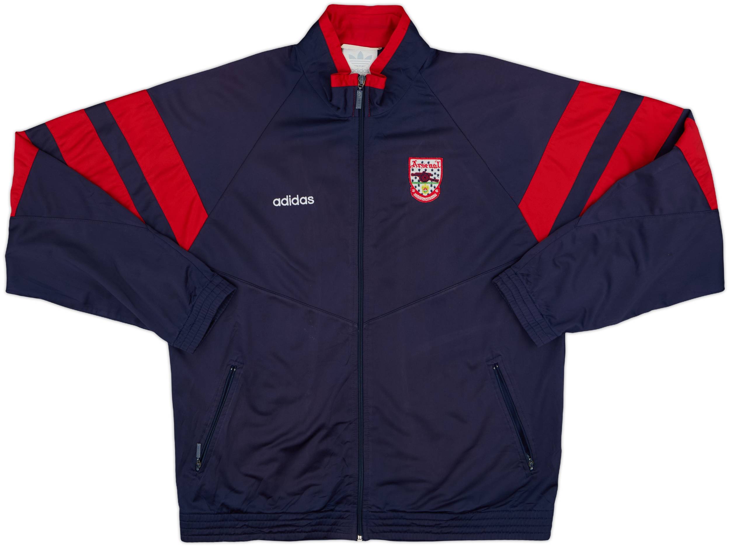 1992-93 Arsenal adidas Track Jacket - 8/10 - (M/L)