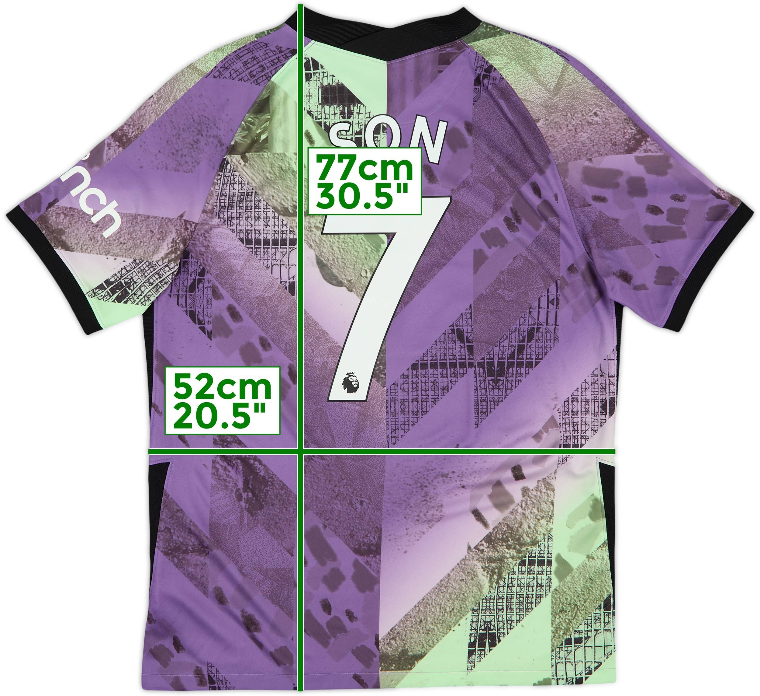 2021-22 Tottenham Third Shirt Son #7 - 10/10 - (L)