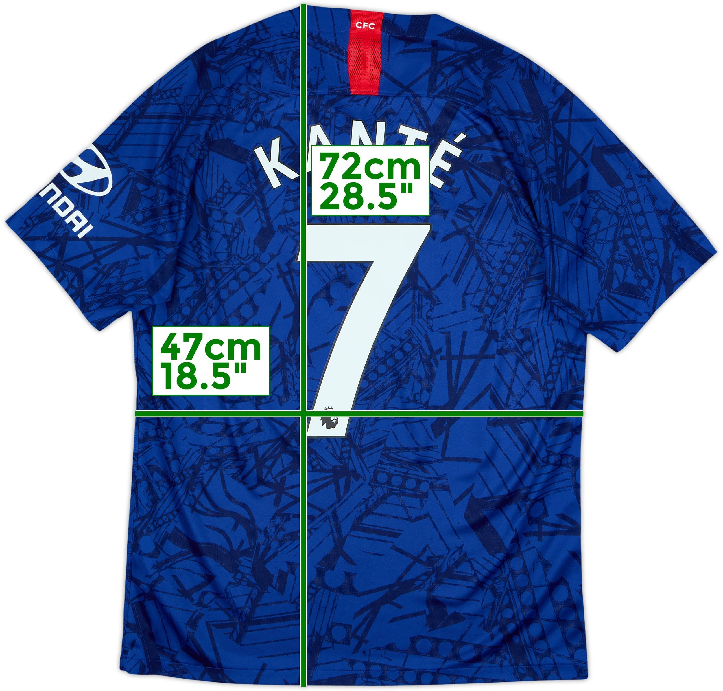 2019-20 Chelsea Home Shirt Kante #7 - 10/10 - (M)