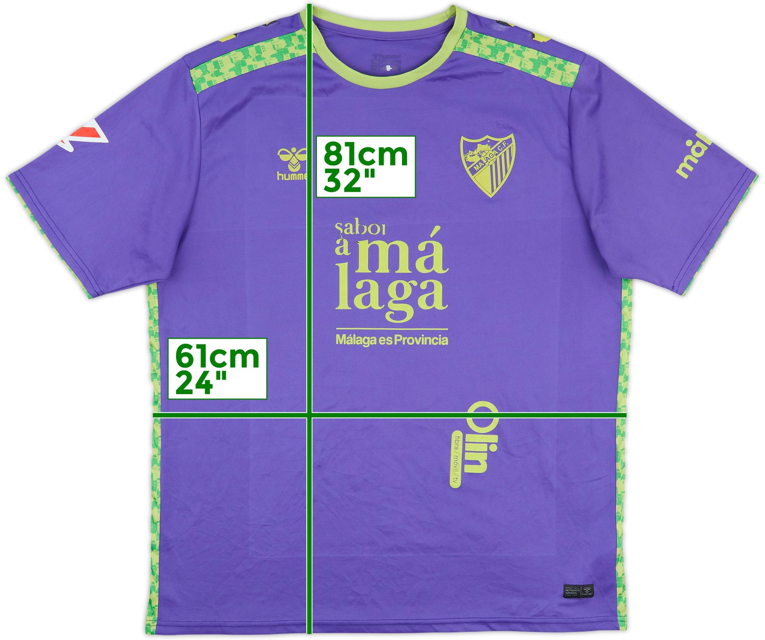 2024-25 Malaga Away Shirt - 4/10 - (XL)