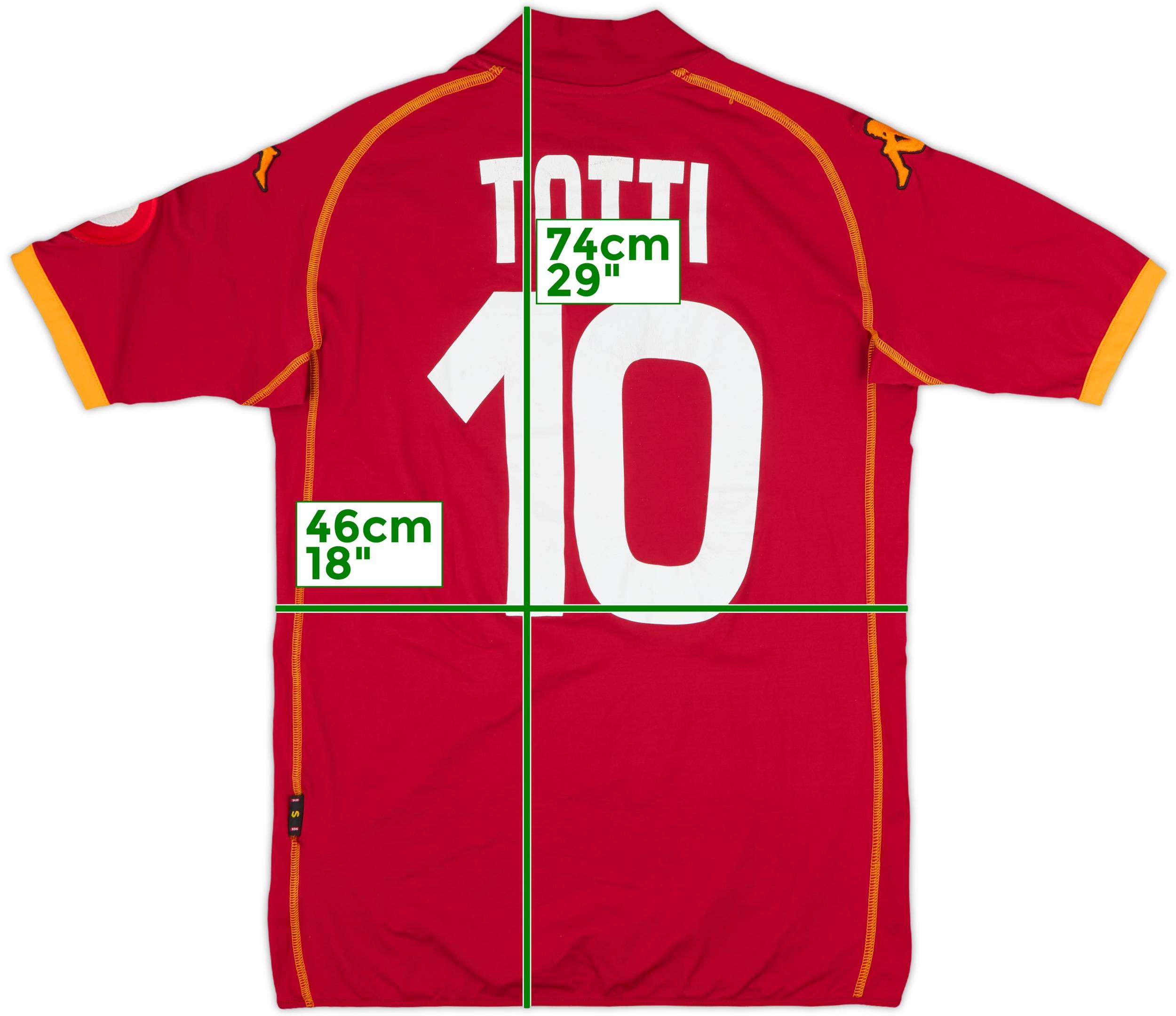 【新品未使用】ローマ｜07-08｜#10 TOTTI｜80周年記念 新品未使用】ローマ｜07-08｜#10 TOTTI｜80周年記念