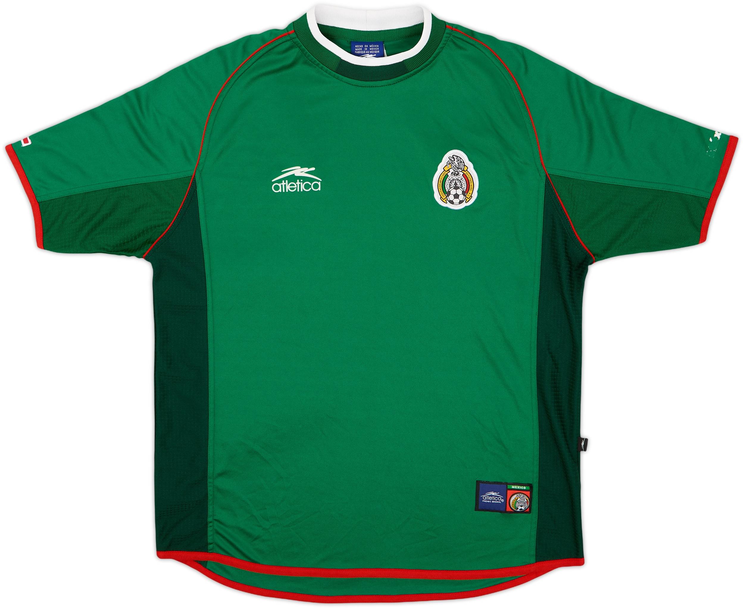 2001-02 Mexico Home Shirt - 7/10 - (M)