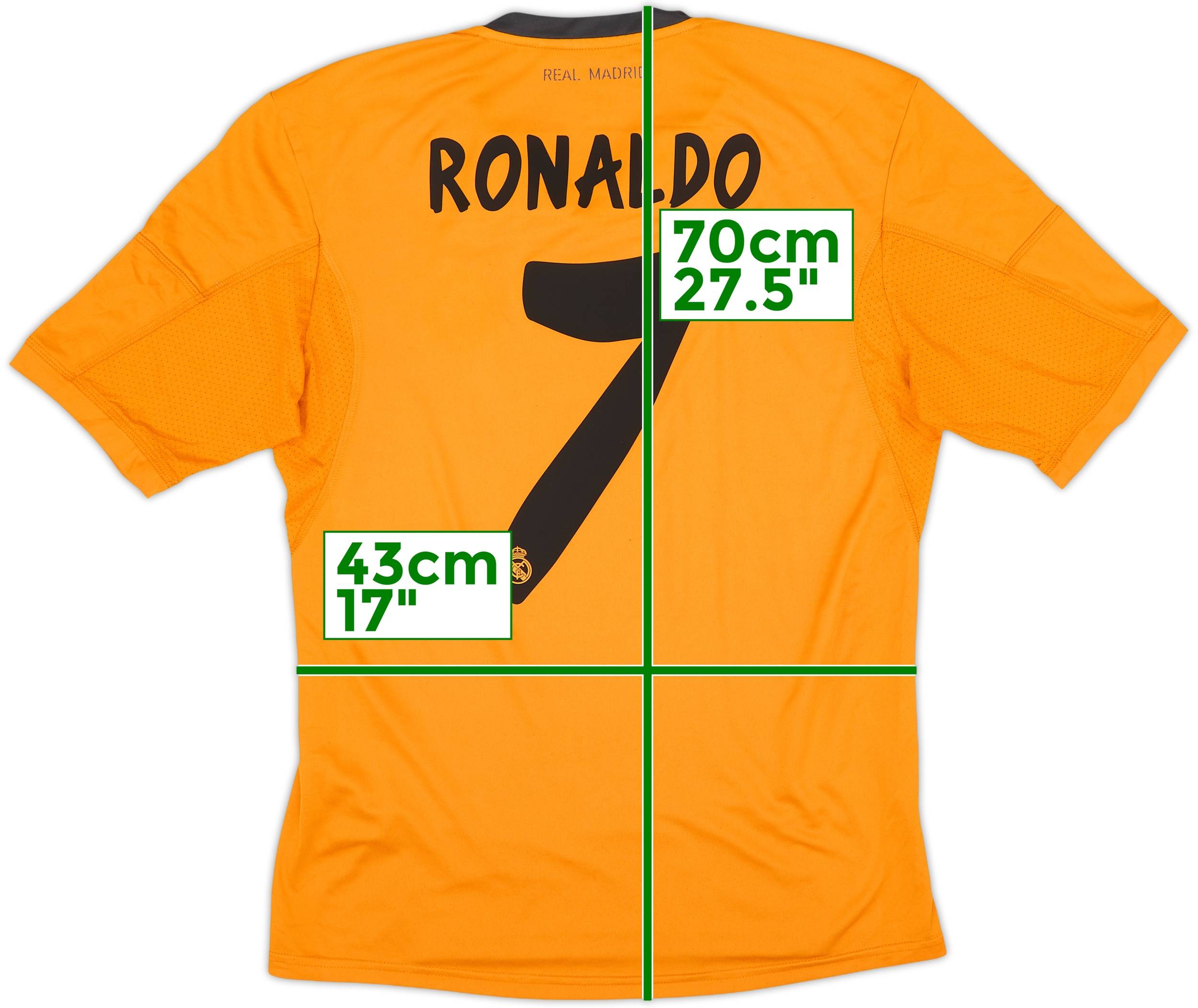 2013-14 Real Madrid Away Third Shirt Ronaldo #7 - 7/10 - (S)