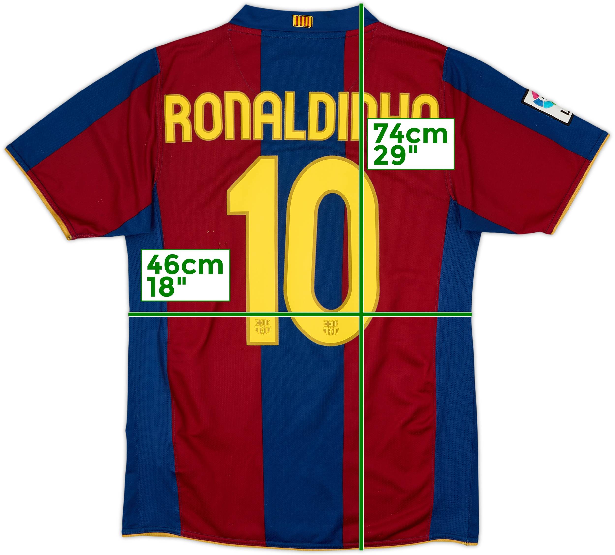 2007/2008 NIKE FCバルセロナ RONALDINHO 10 M 2007/2008 NIKE FCバルセロナ RONALDINHO 10 M - メルカリ