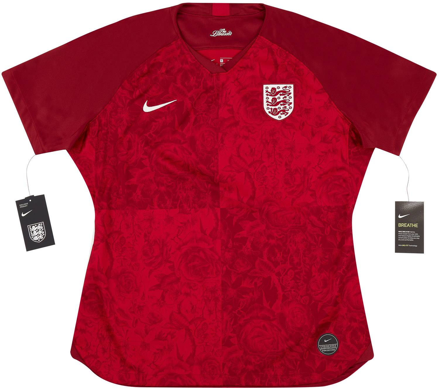 2019 England Lionesses Away Shirt - NEW - (Womens)
