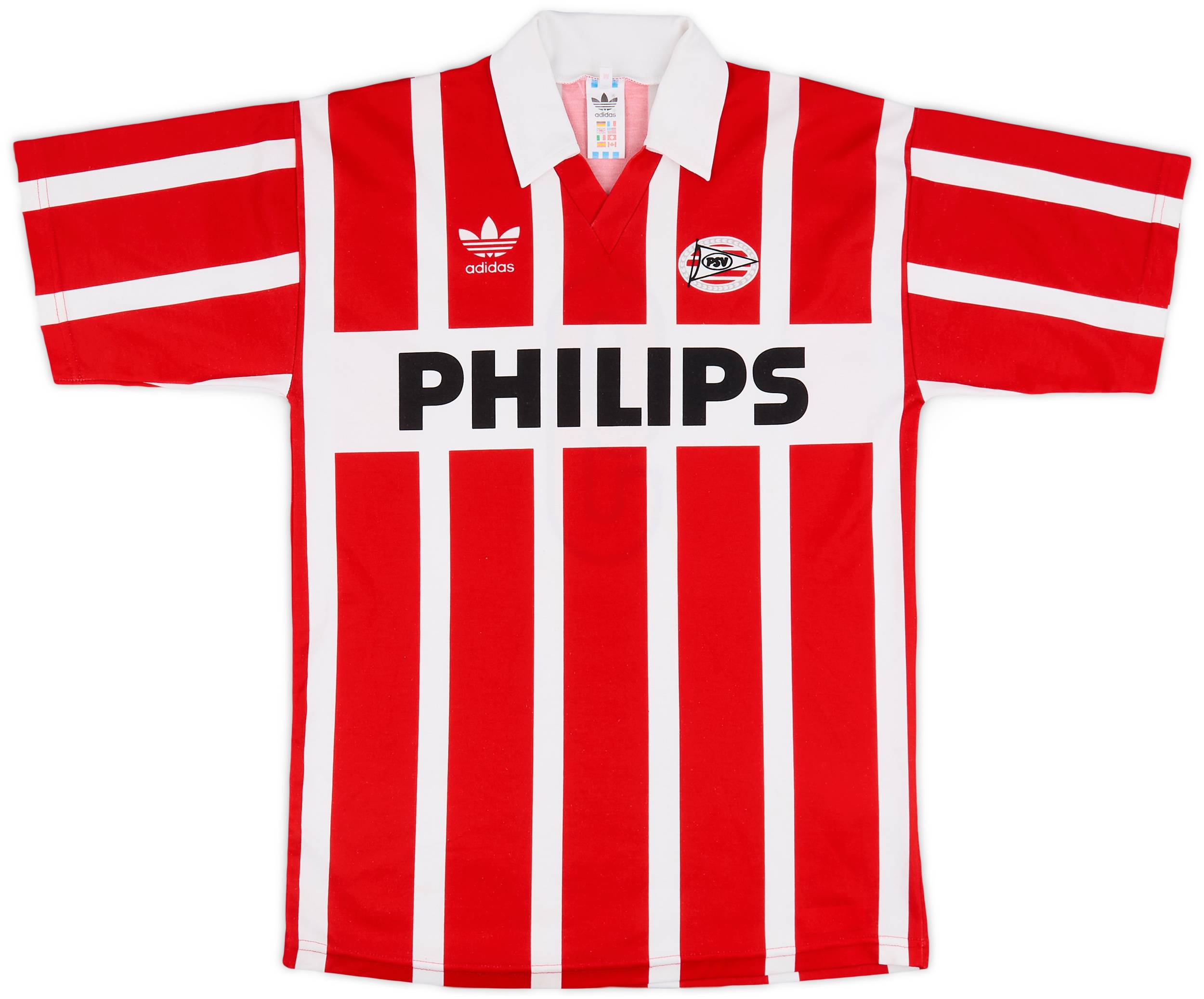 1990-92 PSV Home Shirt #9 (Romario) - 8/10 - (M)