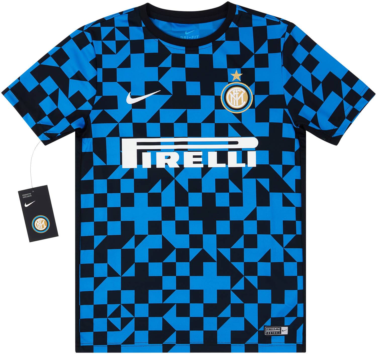 2019 20 Inter Milan Nike Pre Match Training Shirt KIDS