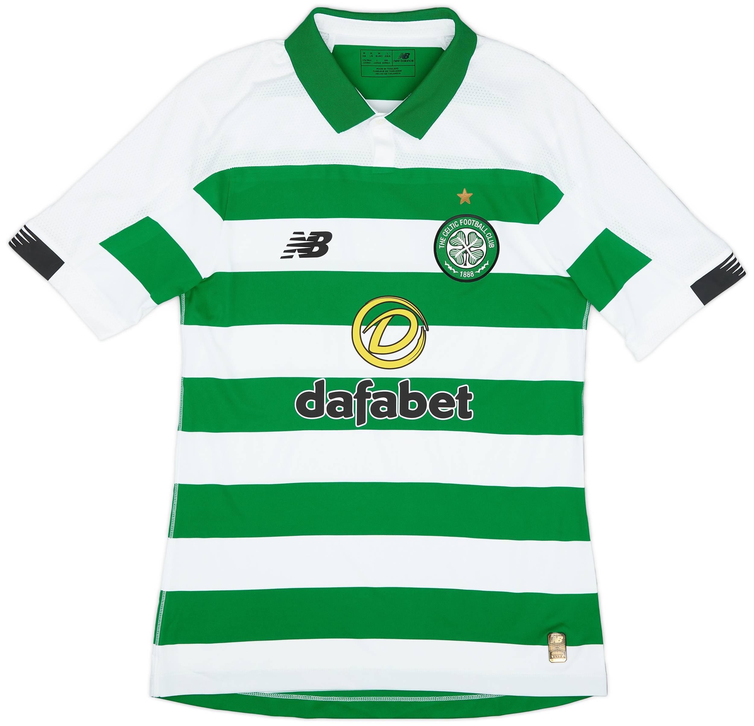 2019-20 Celtic Player Issue Elite Home Shirt - (M)
