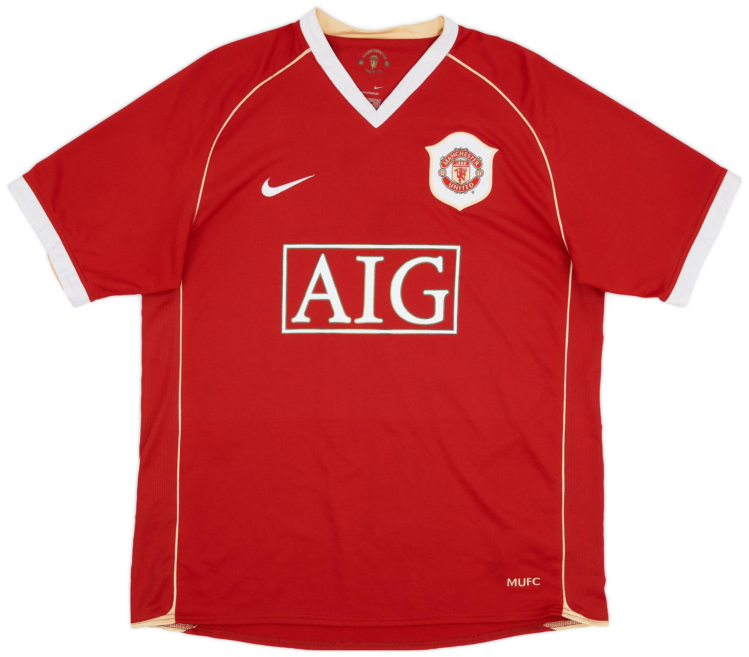 2006-07 Manchester United Home Shirt Ronaldo #7