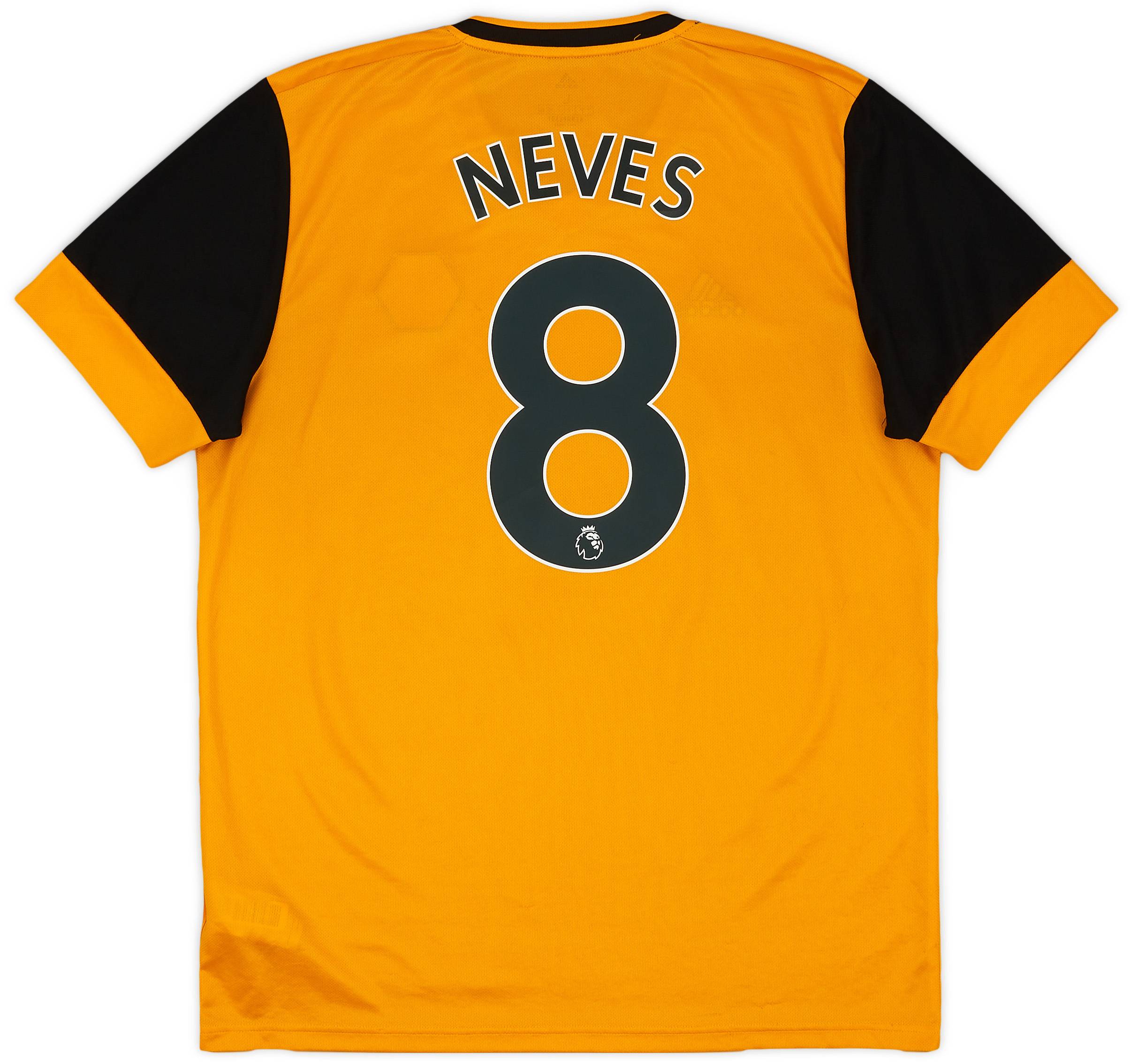 2020-21 Wolves Home Shirt Neves #8 - 8/10 - (L)