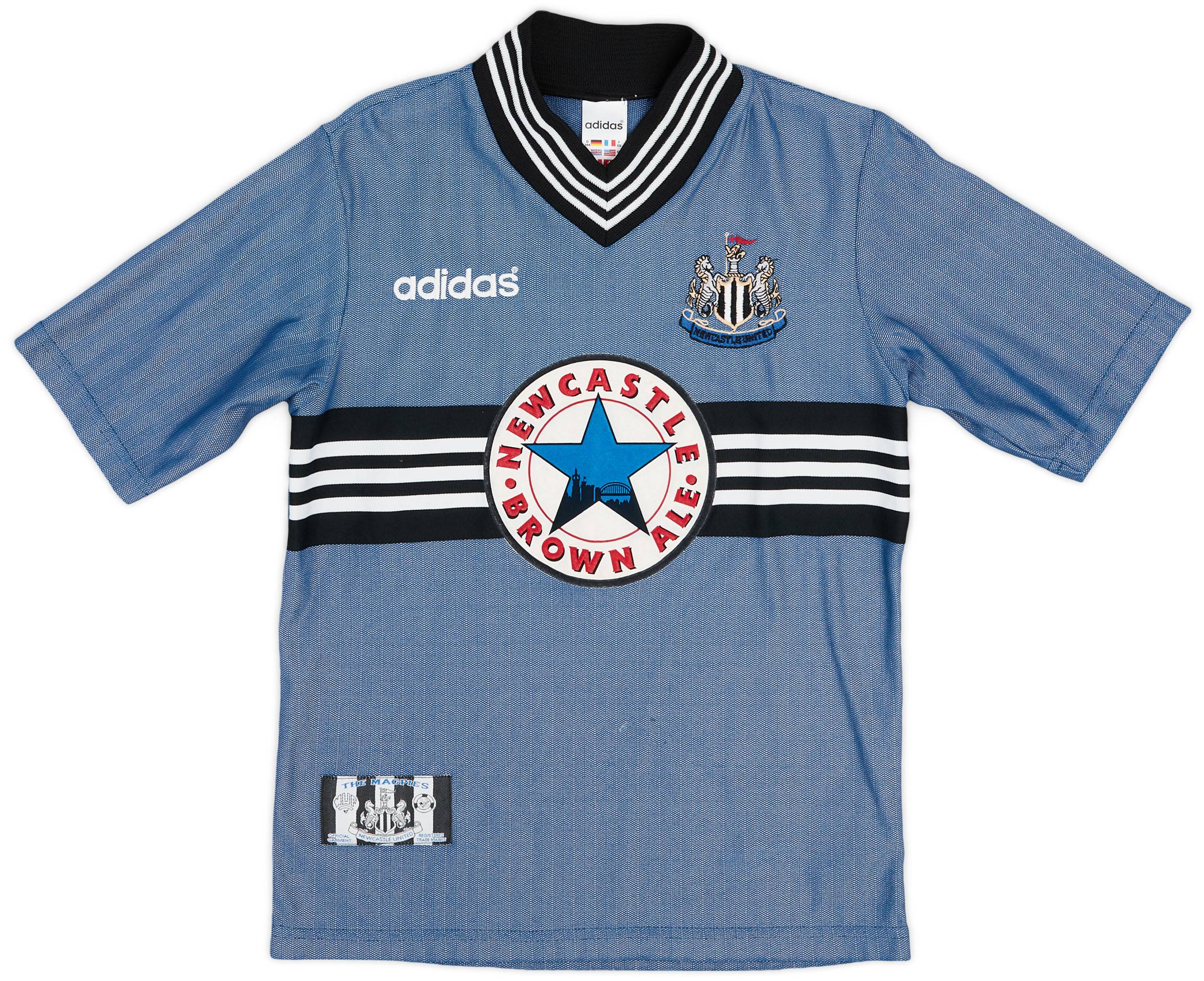 1996-97 Newcastle Away Shirt - 8/10 - (Y)