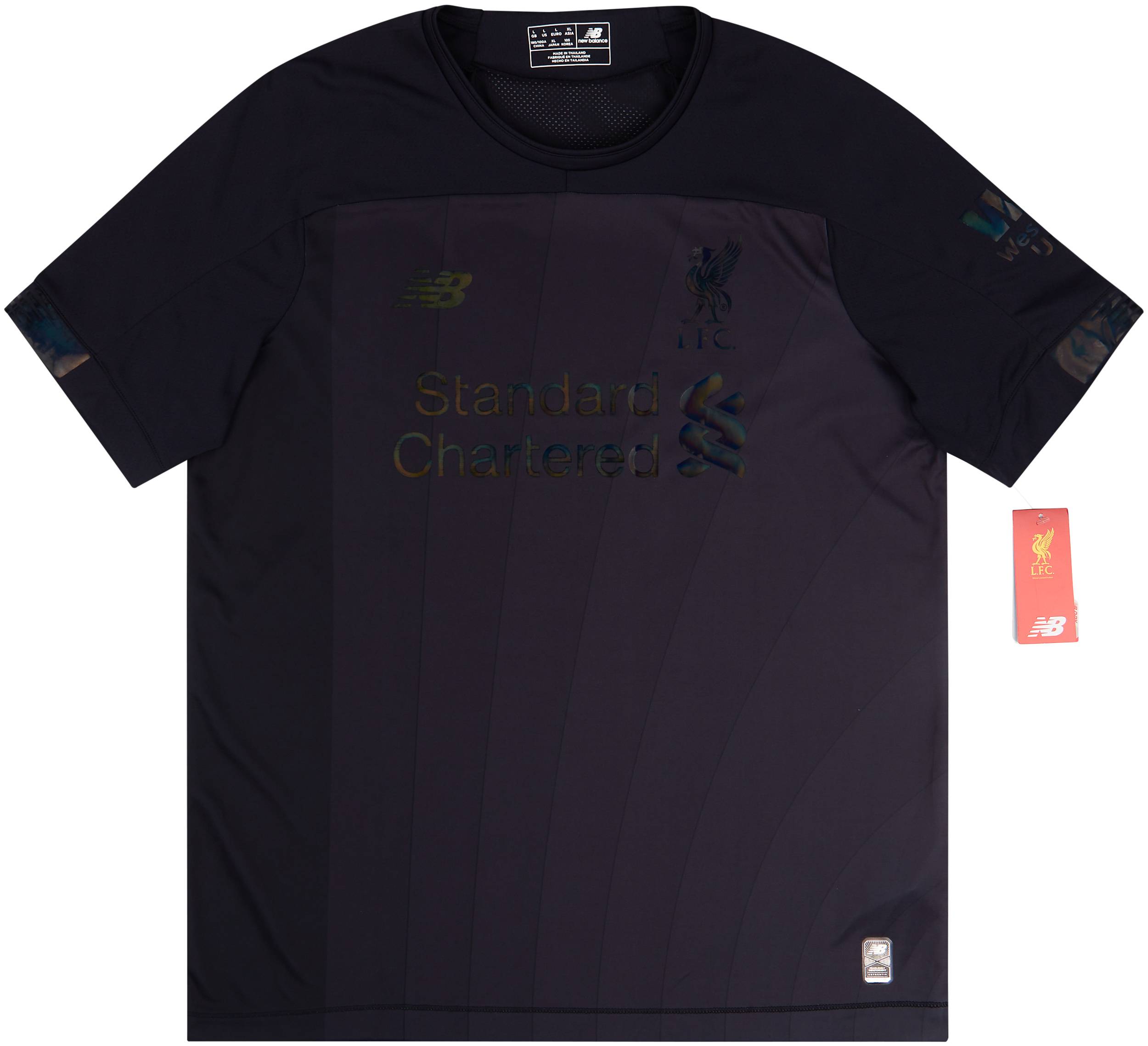 2019 20 Liverpool Blackout Shirt NEW