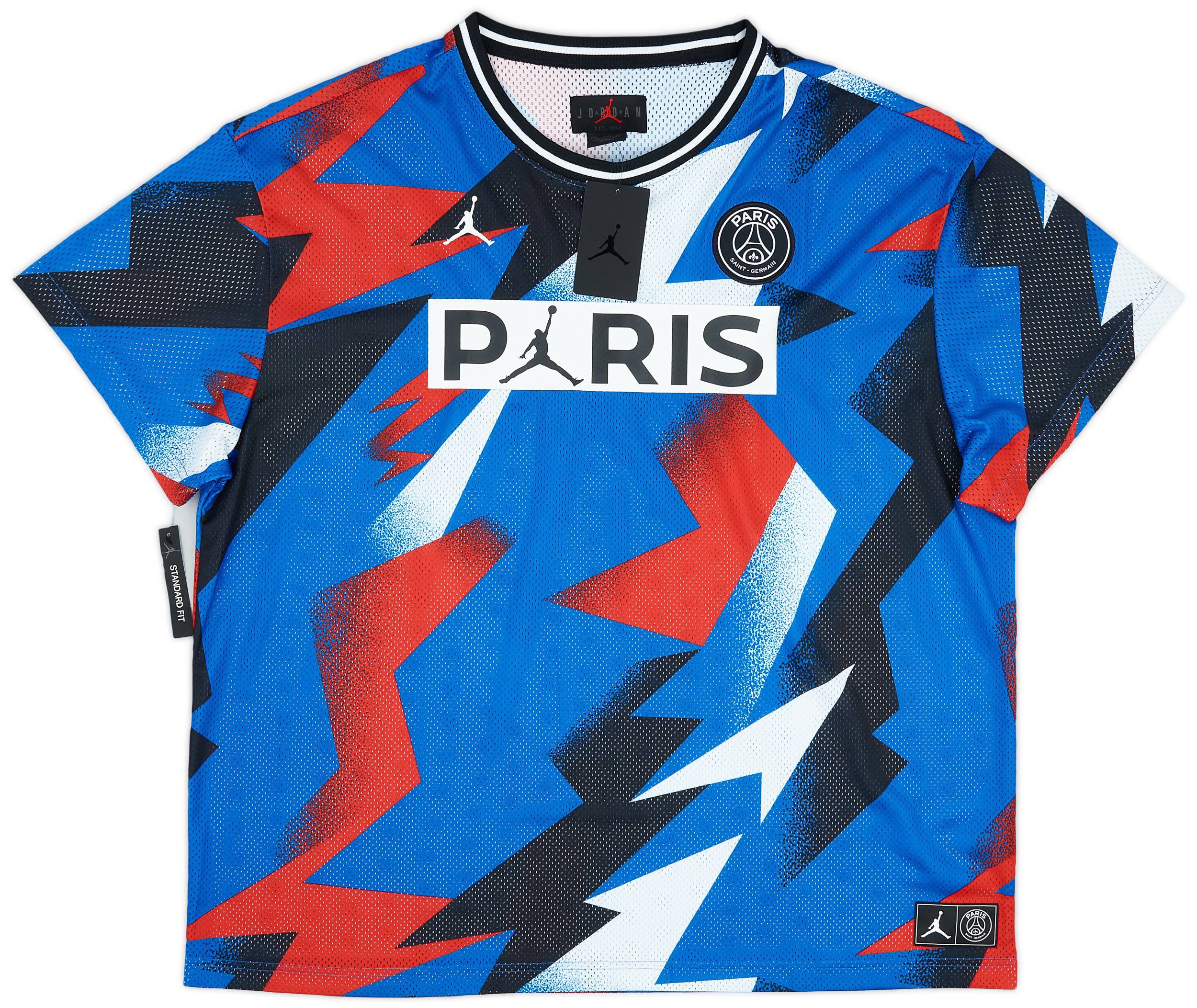 2021-22 Paris Saint-Germain x Air Jordan Mesh Shirt (XXL)