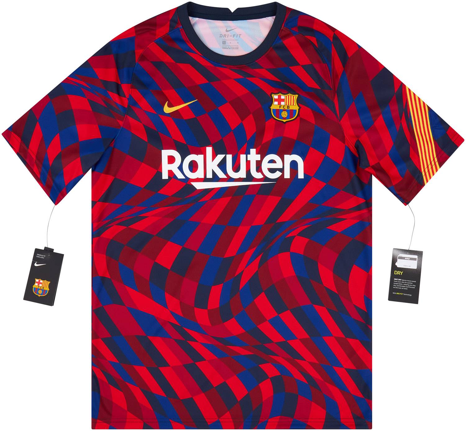 2020-21 Barcelona Nike Pre-Match Training Shirt