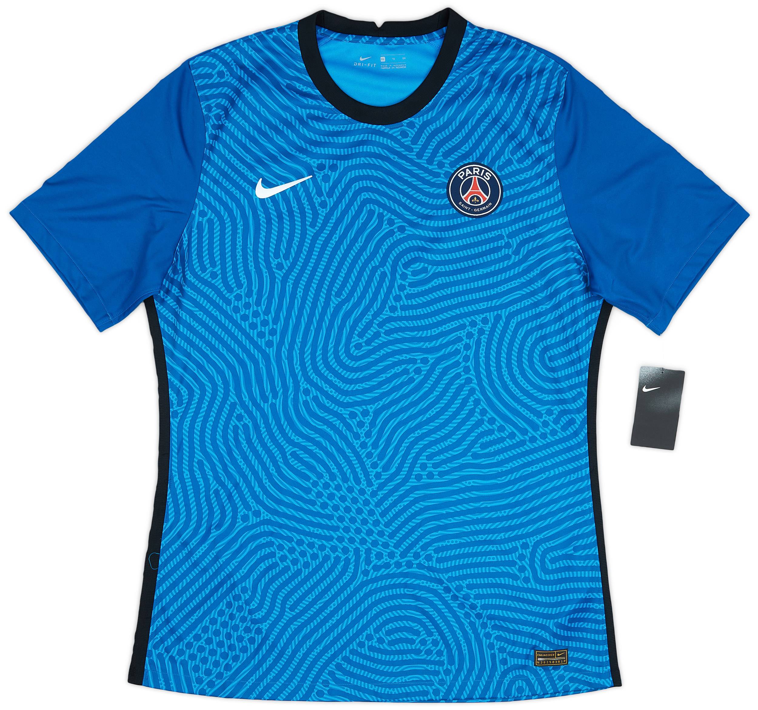 2020-21 Paris Saint-Germain Player Issue GK S/S Shirt (XXL)