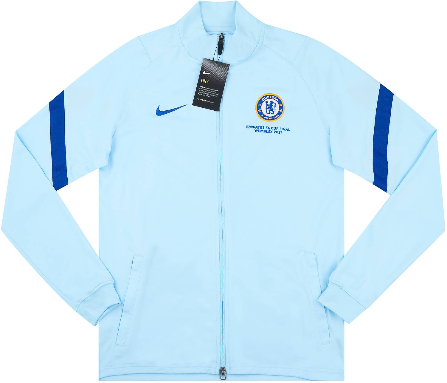 2020-21 Chelsea Player Issue 'Final Wembley 2021' Track Jacket
