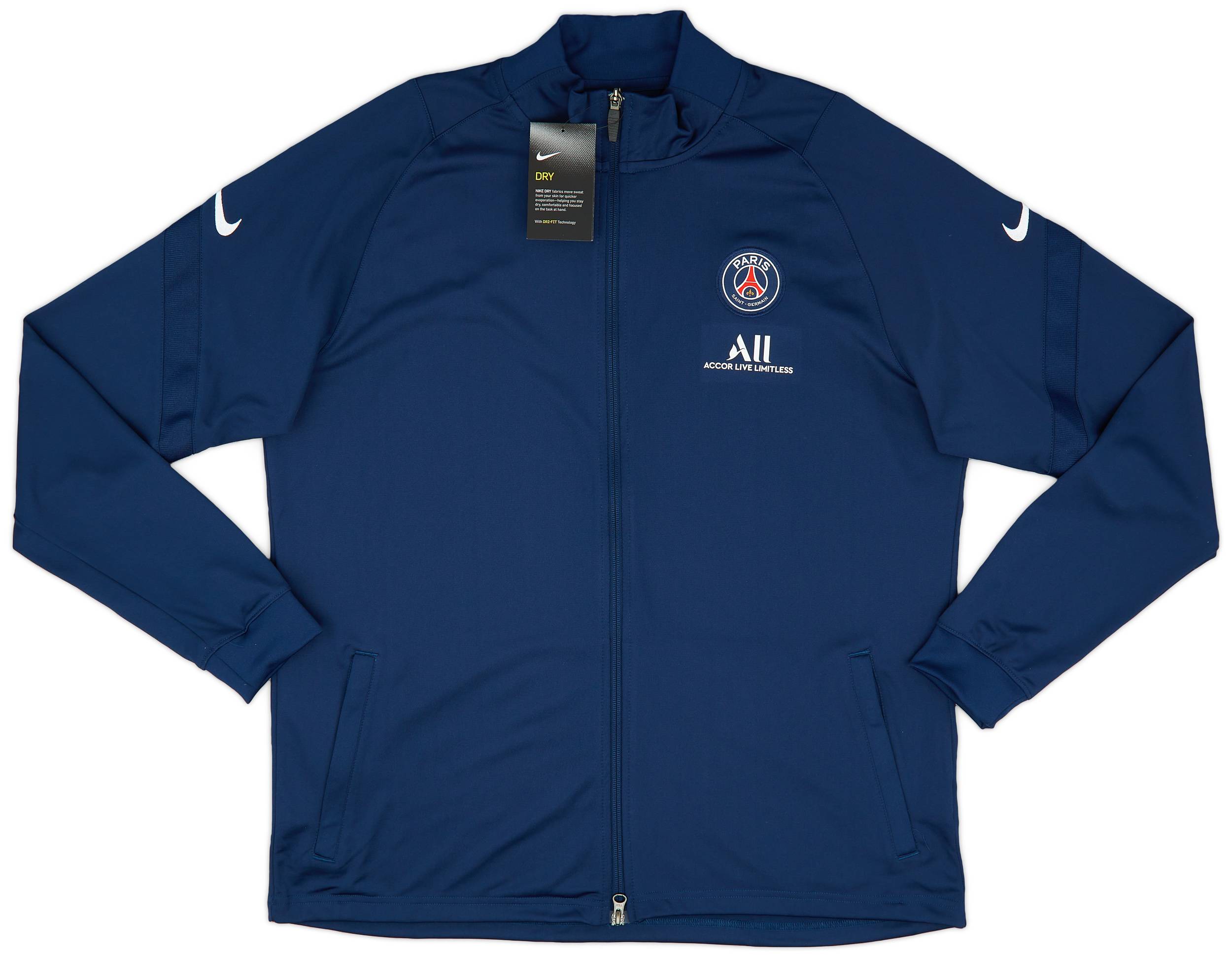 Paris saint germain track jacket hot sale