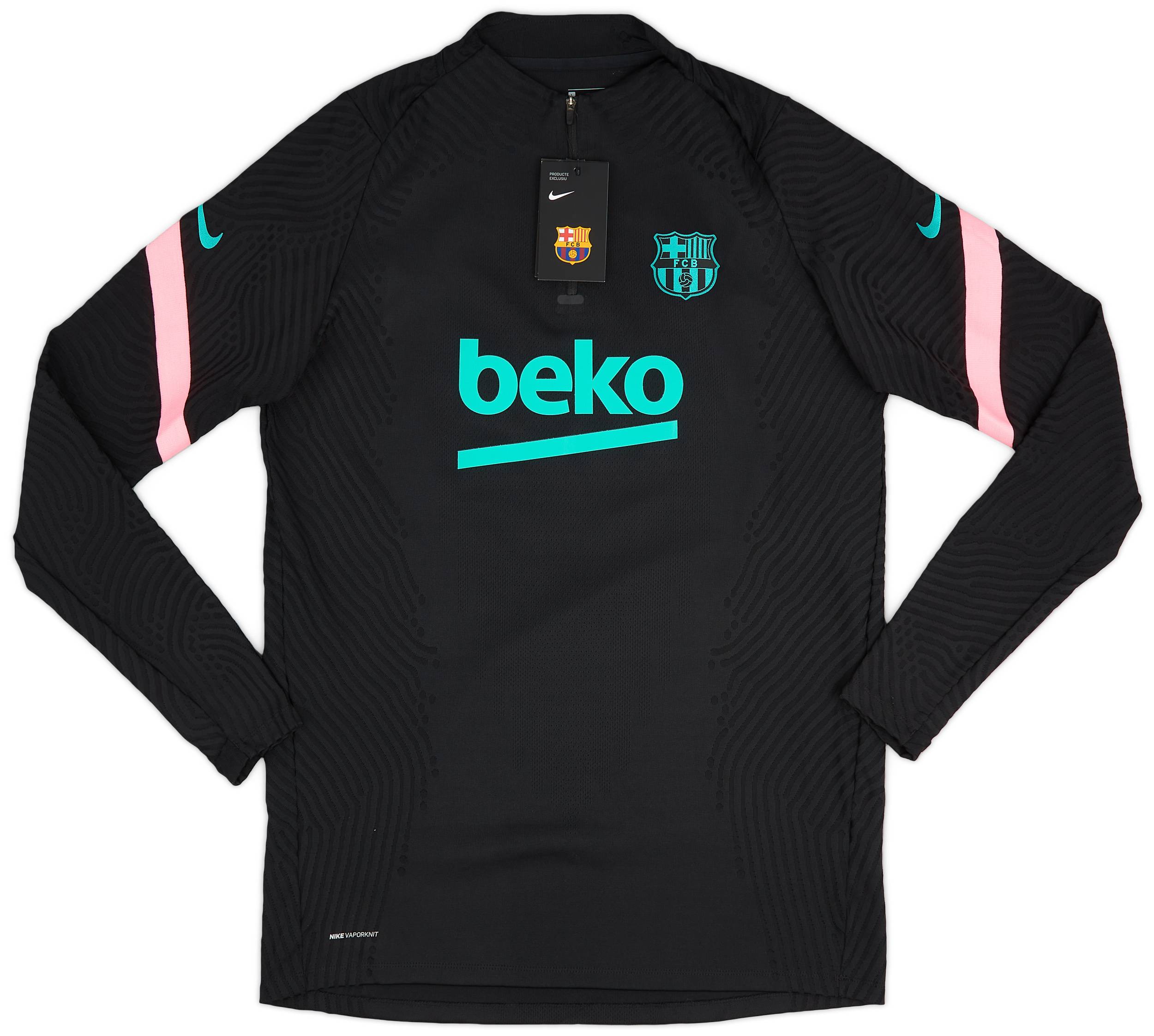 2020-21 Barcelona Nike 1/4 Zip Strike Training Top (L)