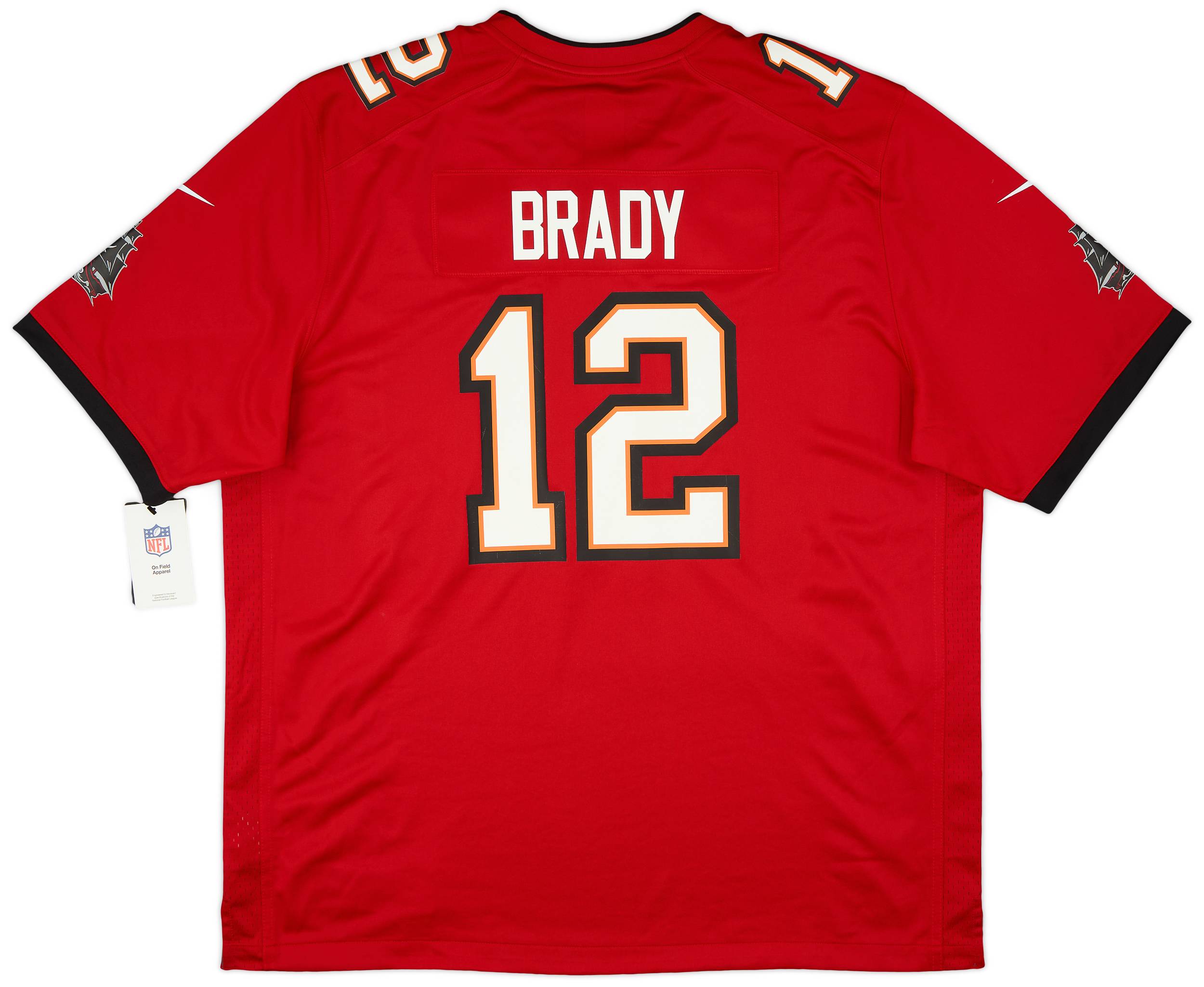 2020-22 Tampa Bay Buccaneers Brady #12 Nike Game Home Jersey (XXL)