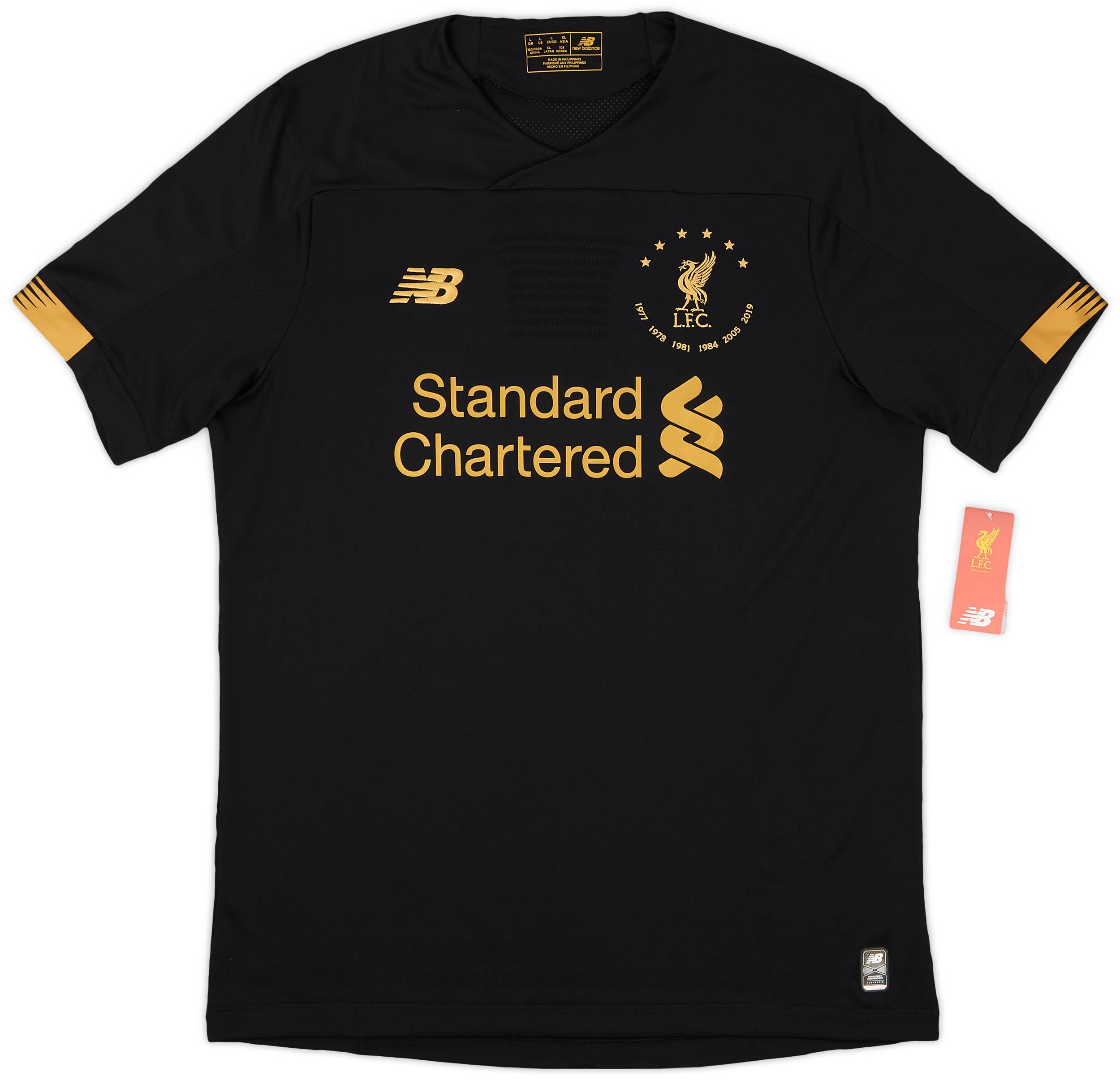 2019 20 Liverpool Champions of Europe GK S S Shirt L