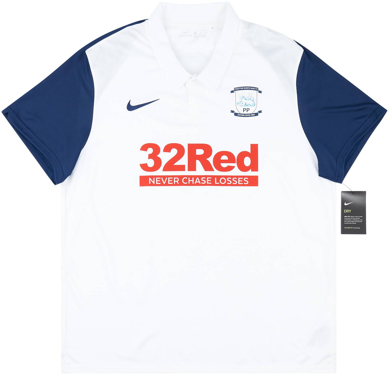 2020-21 Preston North End Home Shirt XXL