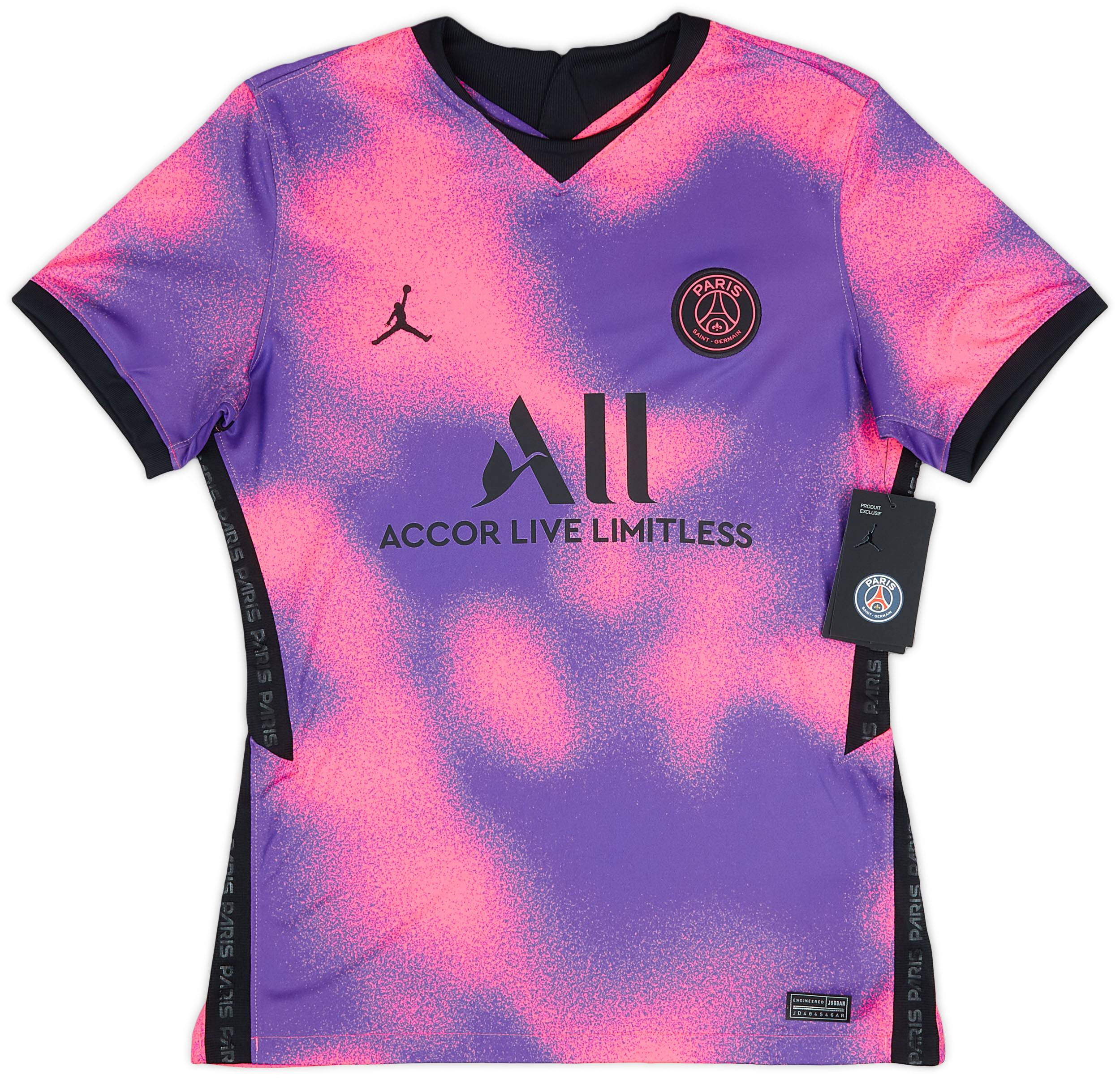 2020-21 Paris Saint-Germain x Air Jordan Fourth Shirt (Women's S)