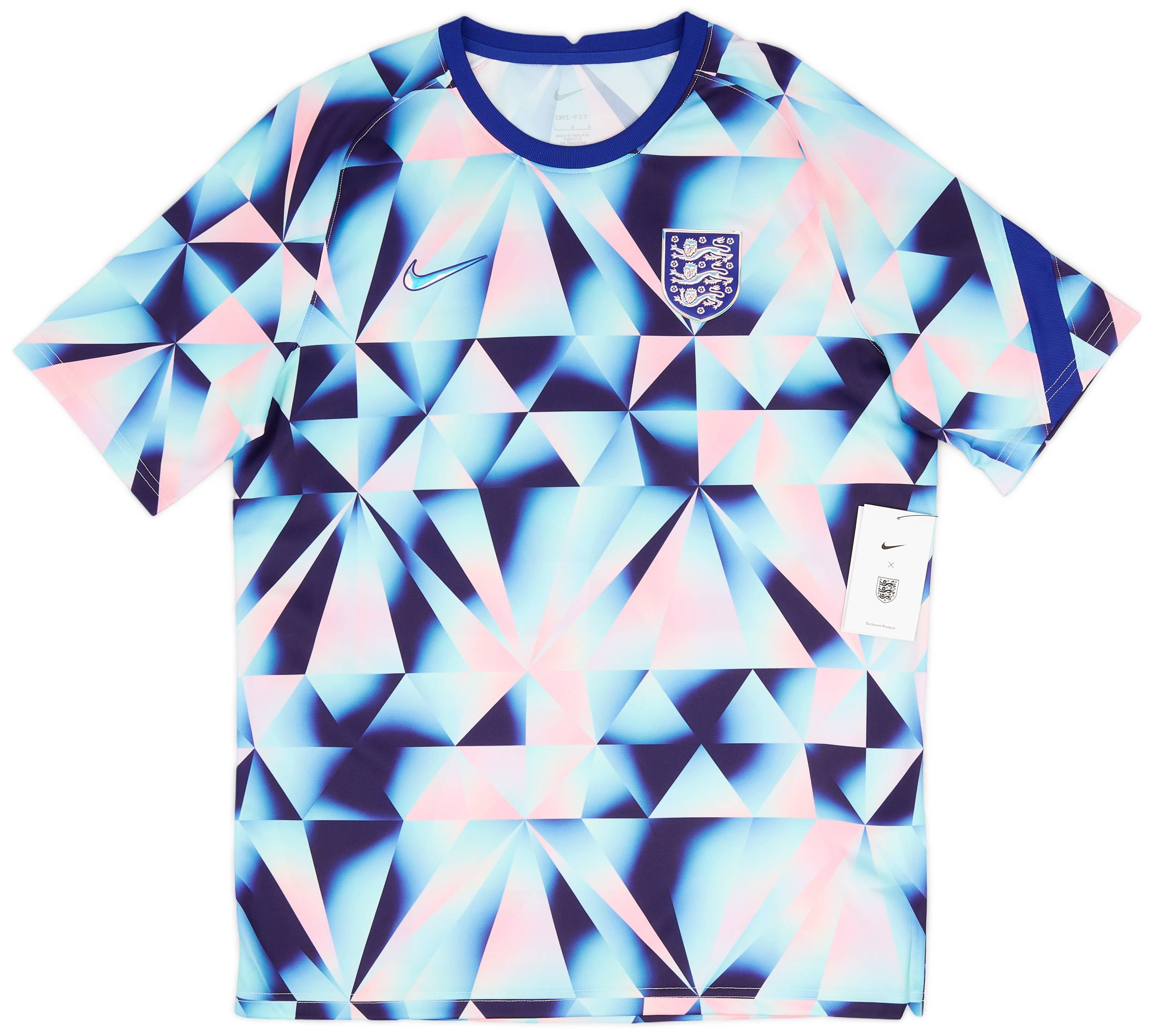 2022-23 England Women's Nike Pre-Match Shirt (Men's L)
