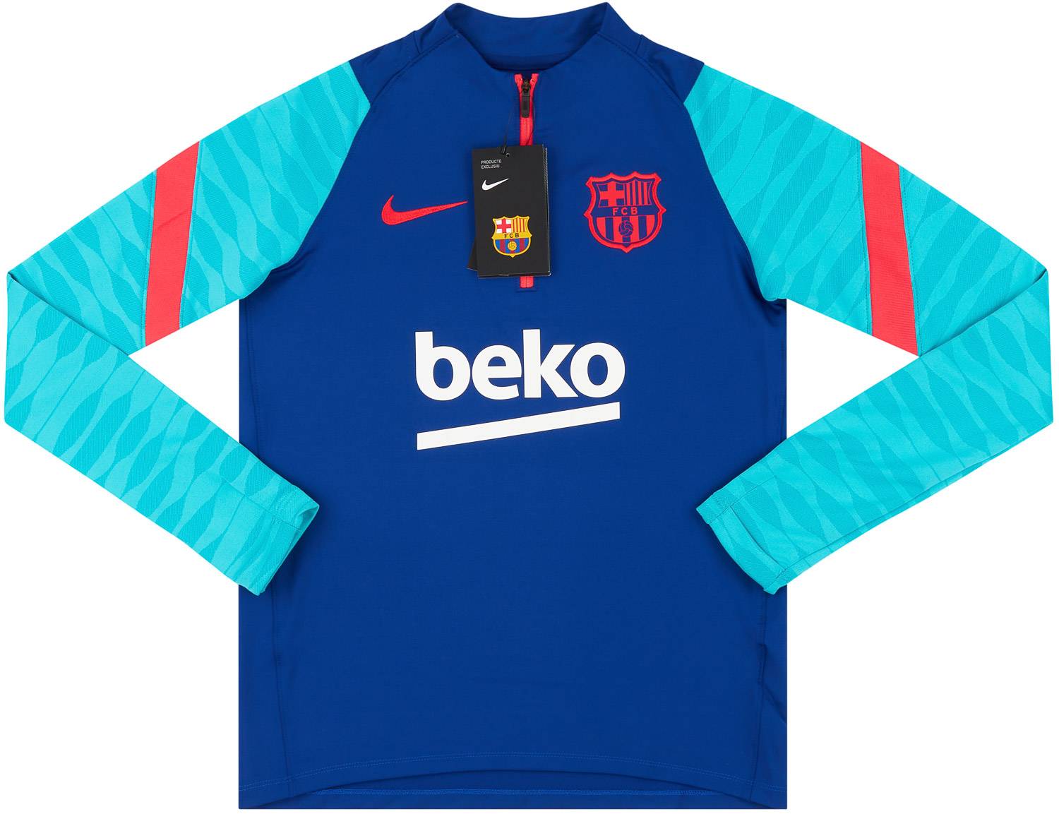 2020-21 Barcelona Nike 1/4 Zip Training Top (KIDS)