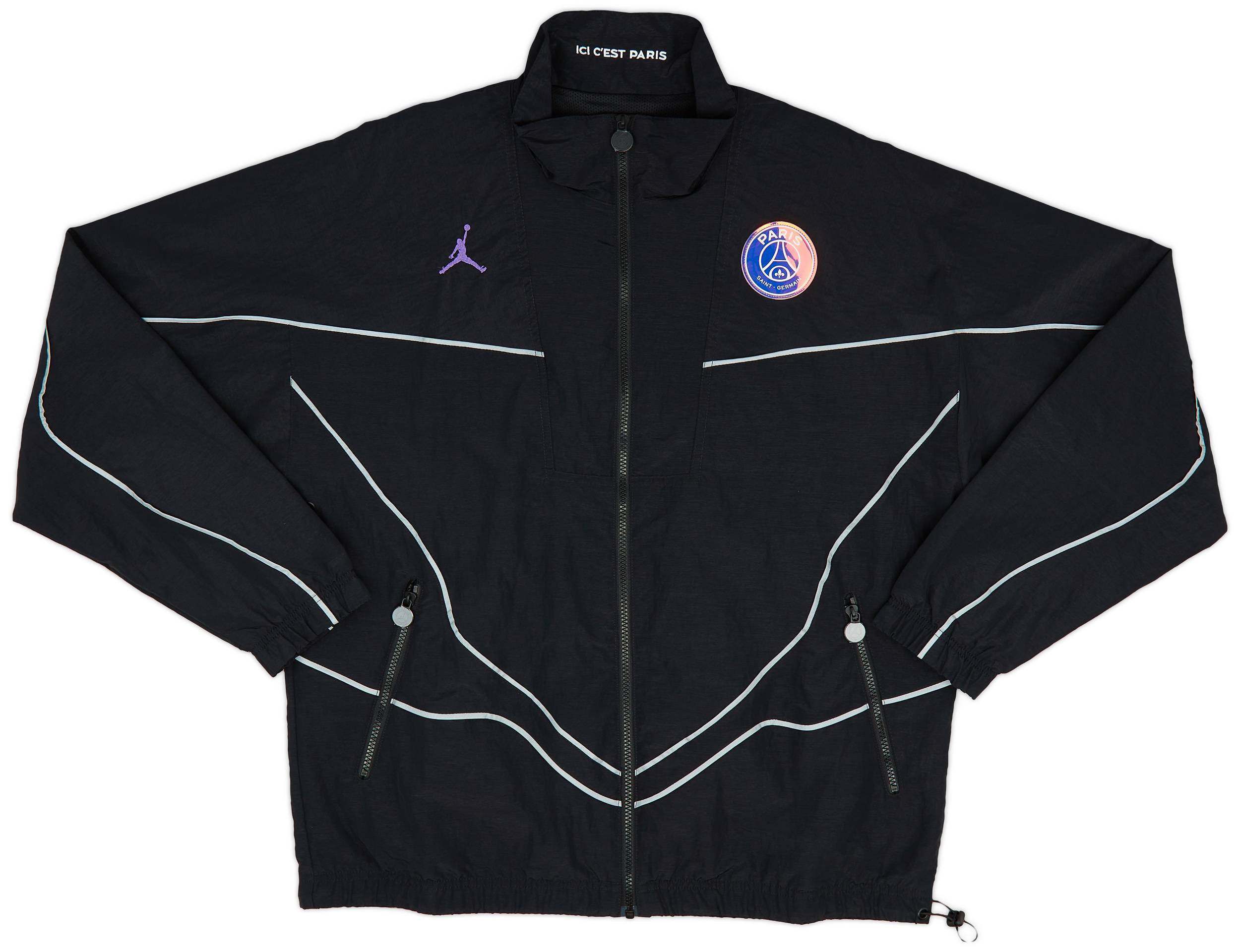 JORDAN BRAND M J PSG ANTHEM JACKET RUST PINK/OFF NOIR/SAIL