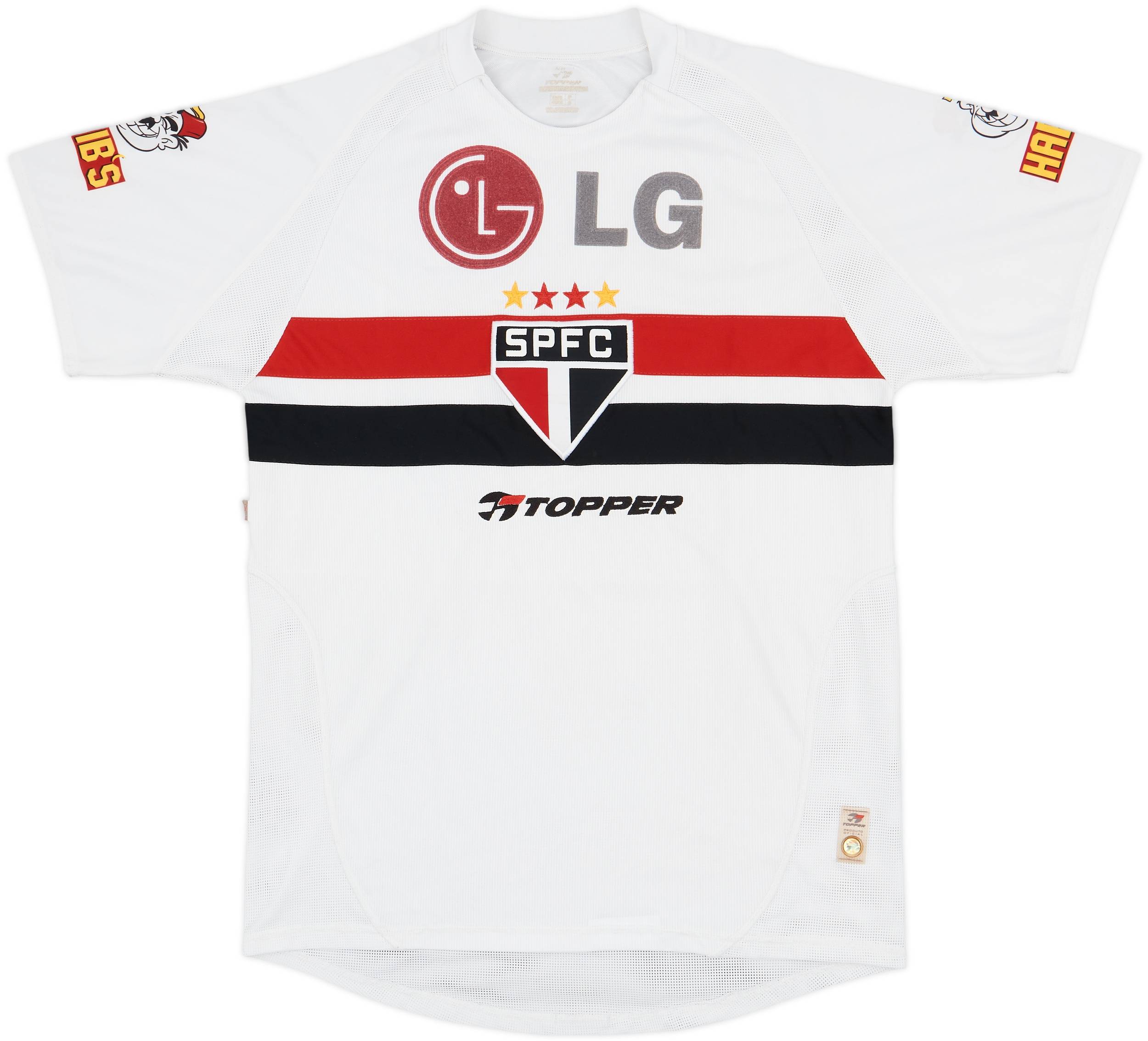 2004 Sao Paulo Home Shirt #10 - 6/10 - (L)