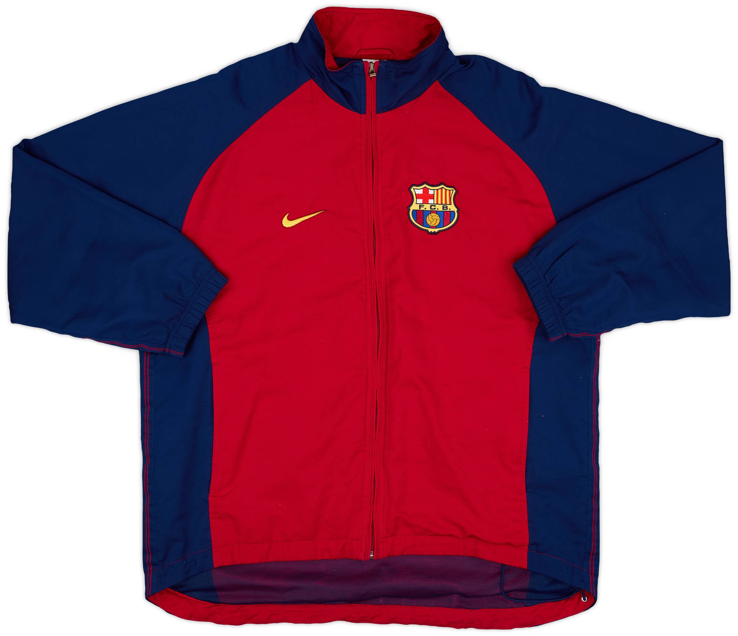 1998-99 Barcelona Nike Track Jacket - 8/10 - (M)