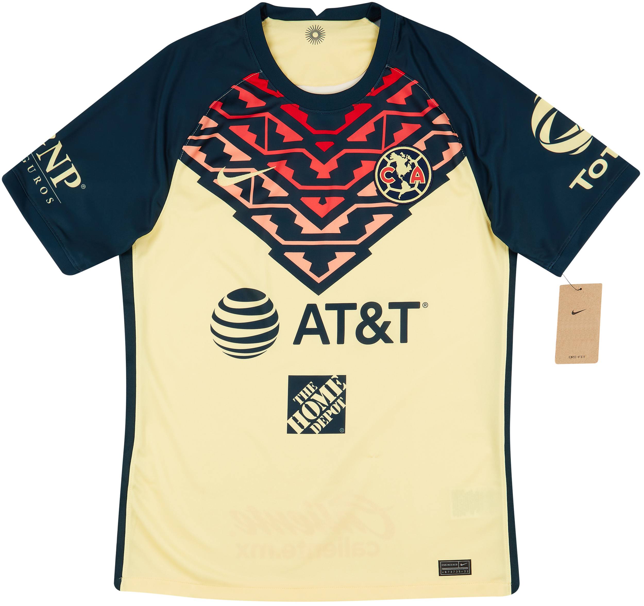 2021-22 Club America Home Shirt - NEW - (M)