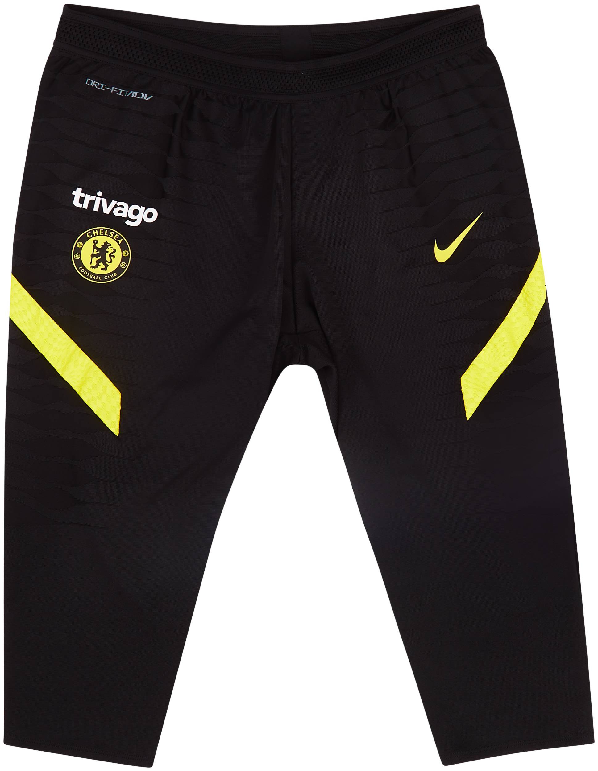 2021-22 Chelsea Player Issue 3/4 Training Pants (M)