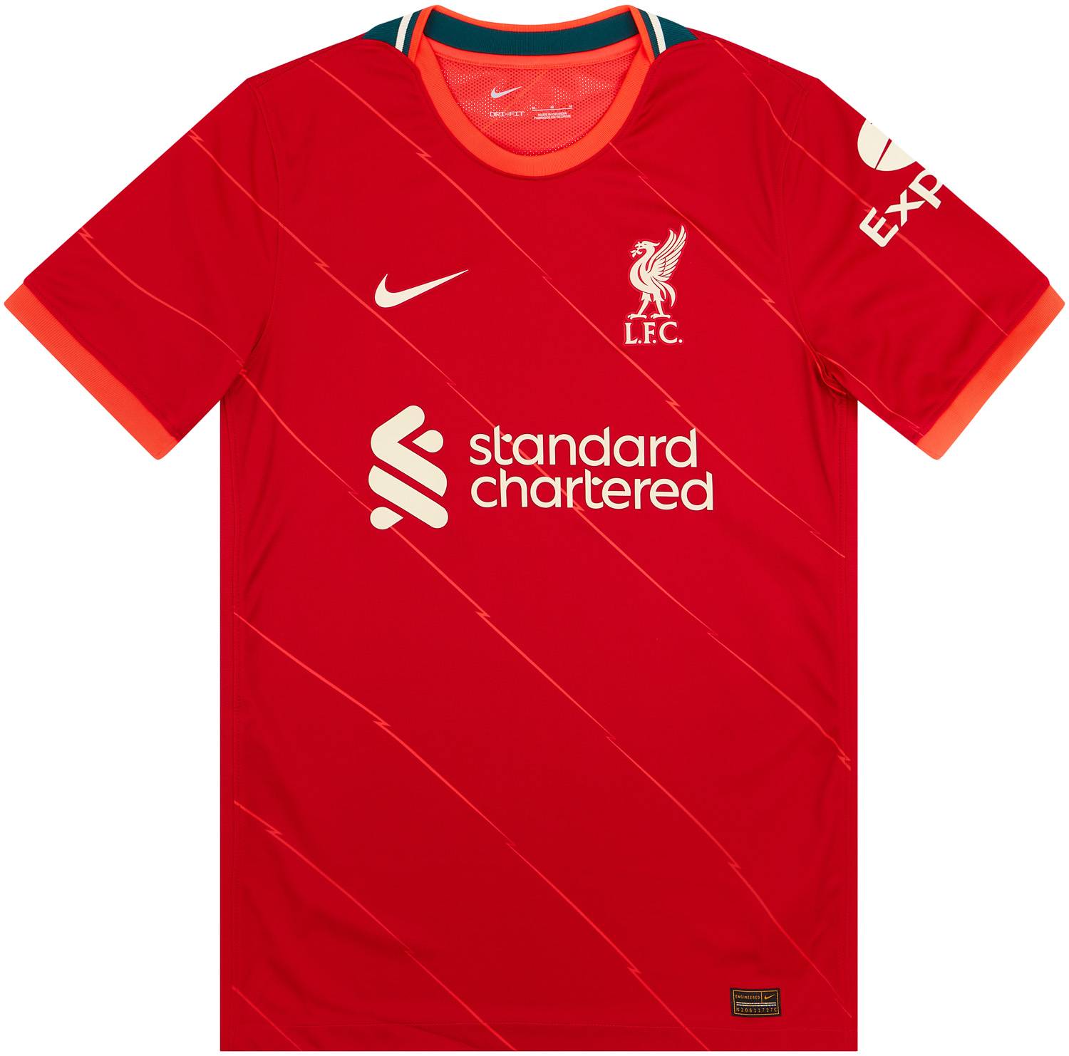 2021-22 Liverpool Player Issue Home Shirt