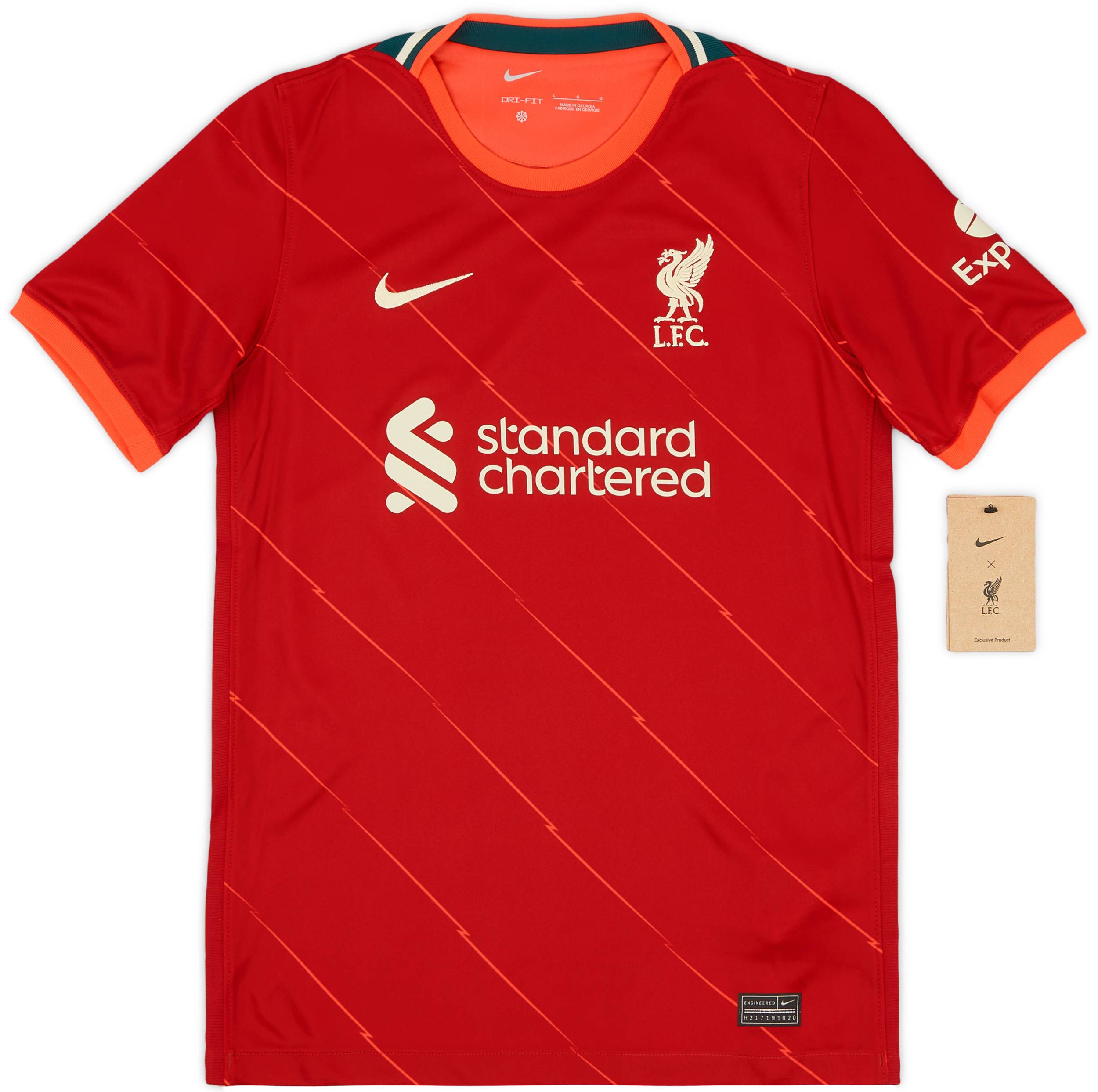 2021-22 Liverpool Home Shirt KIDS