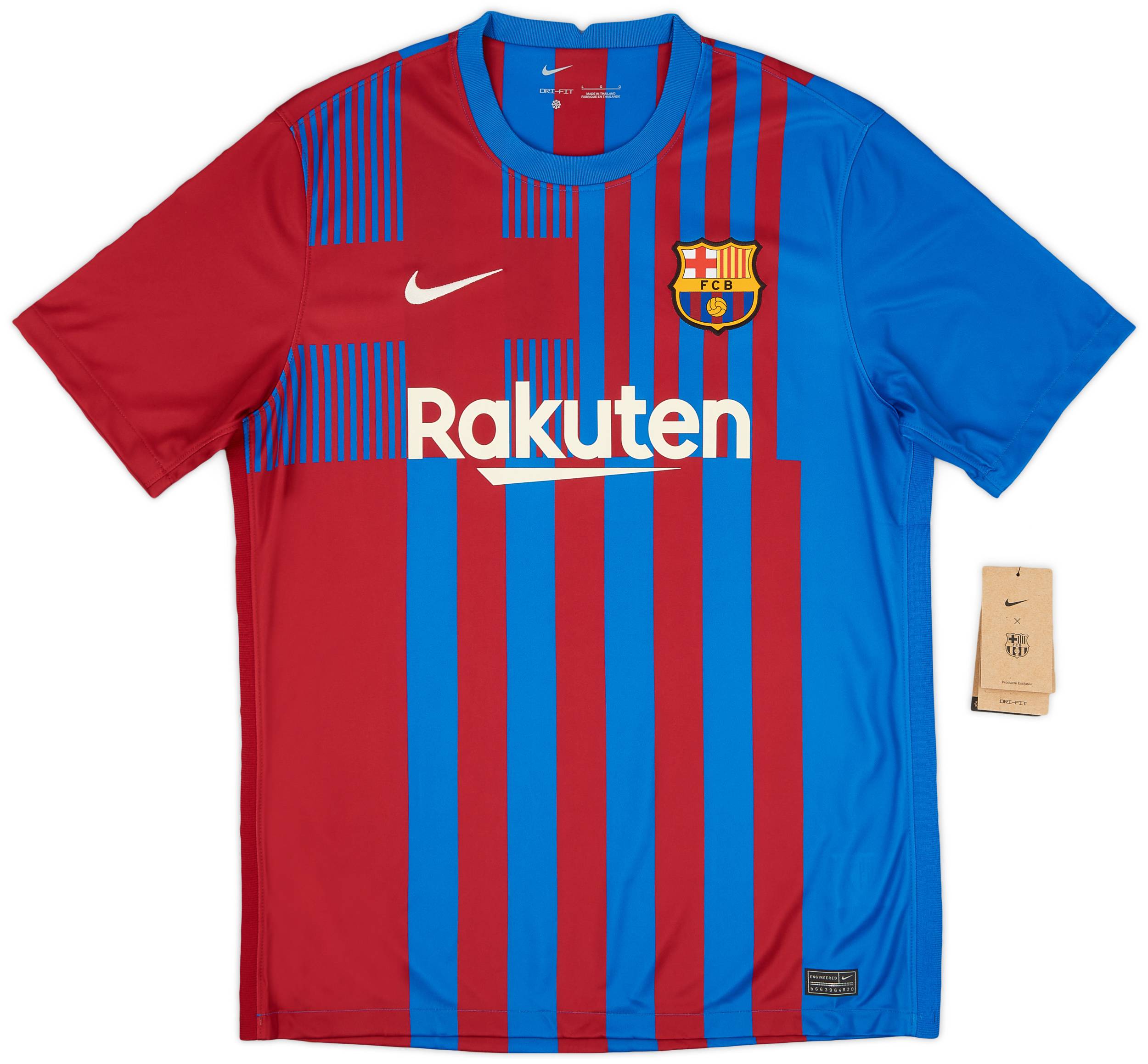 2021-22 Barcelona Home Shirt