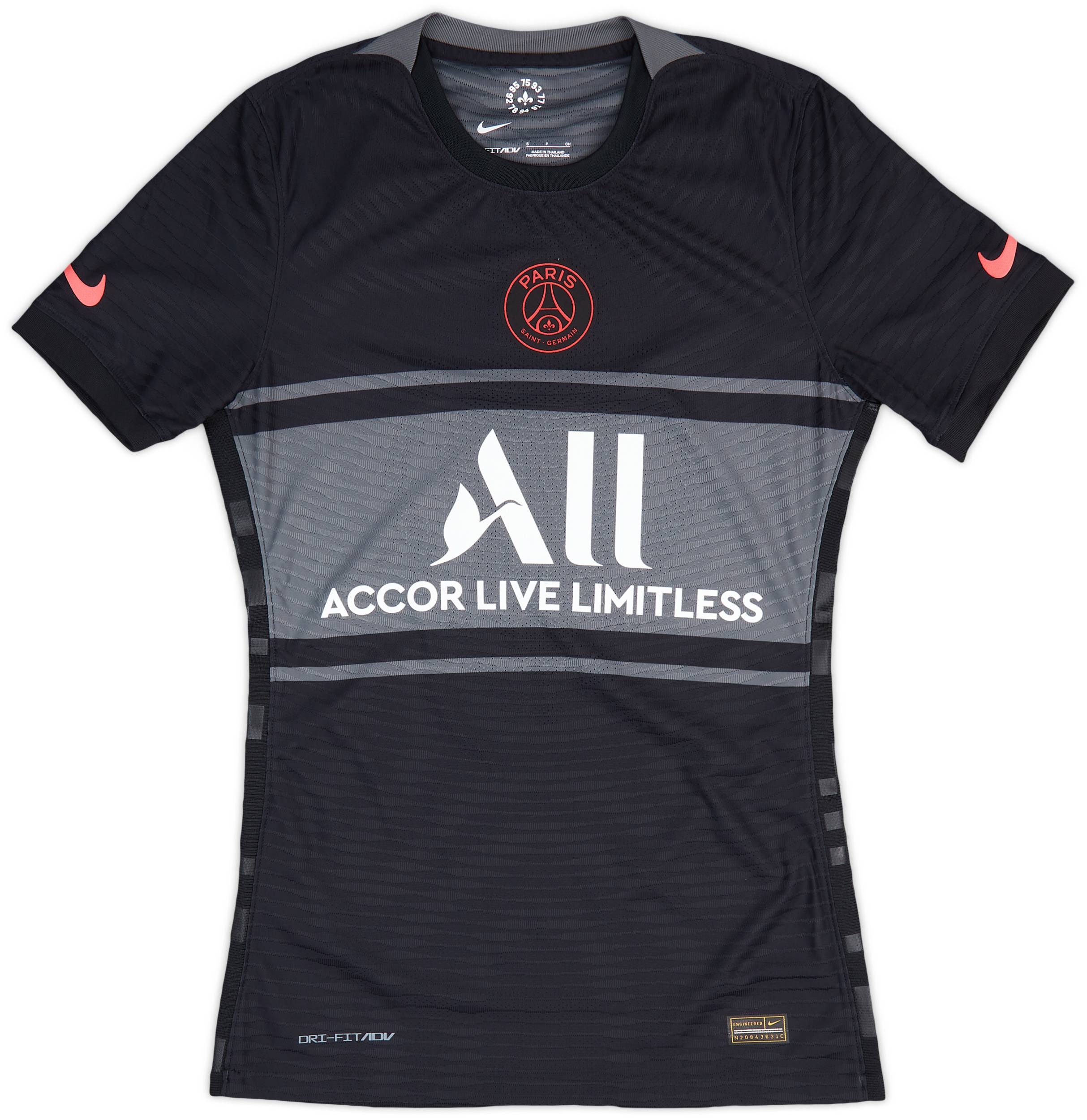 2021-2022 Paris Saint-Germain Player Issue Third Shirt (S)