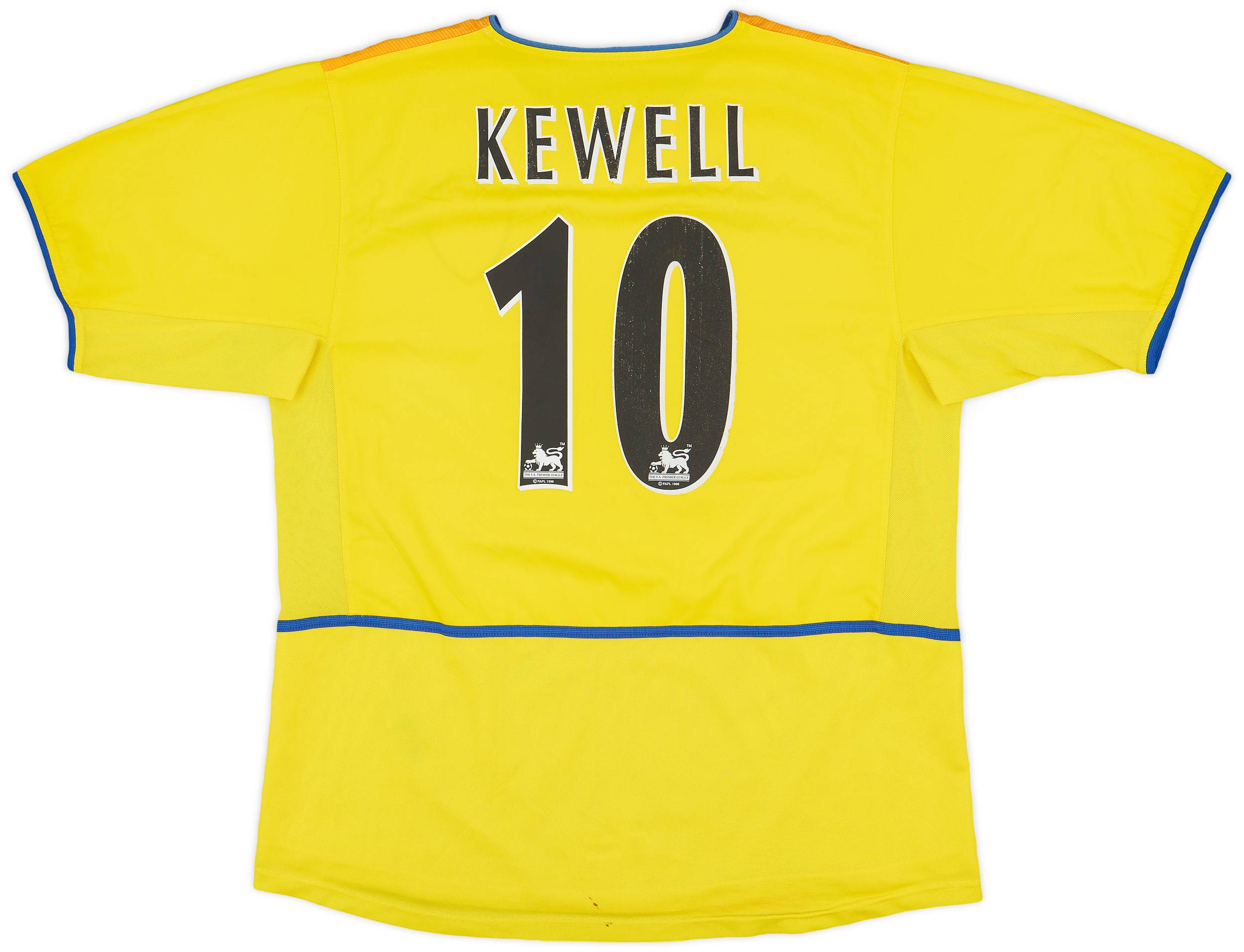 2002-03 Leeds United Away Shirt Kewell #10 - 5/10 - (L)