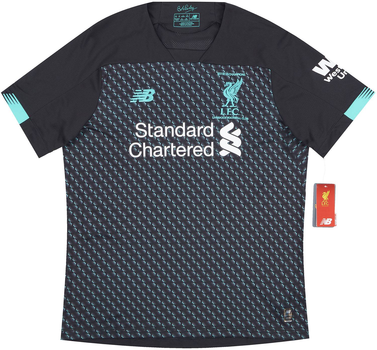 2019-20 Liverpool '2019-20 Champions' Third Shirt