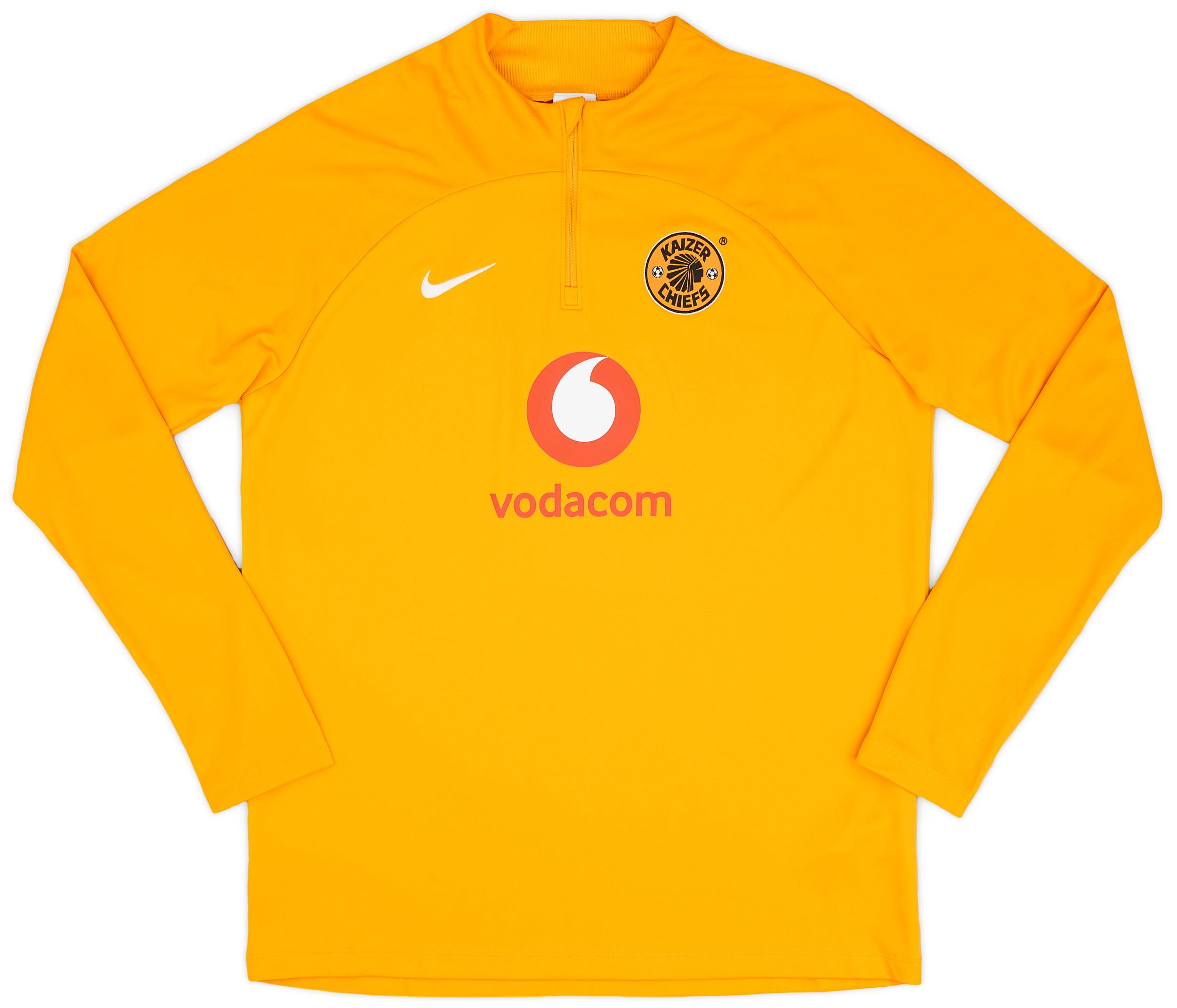2022-23 Kaizer Chiefs Nike 1/4 Zip Training Top