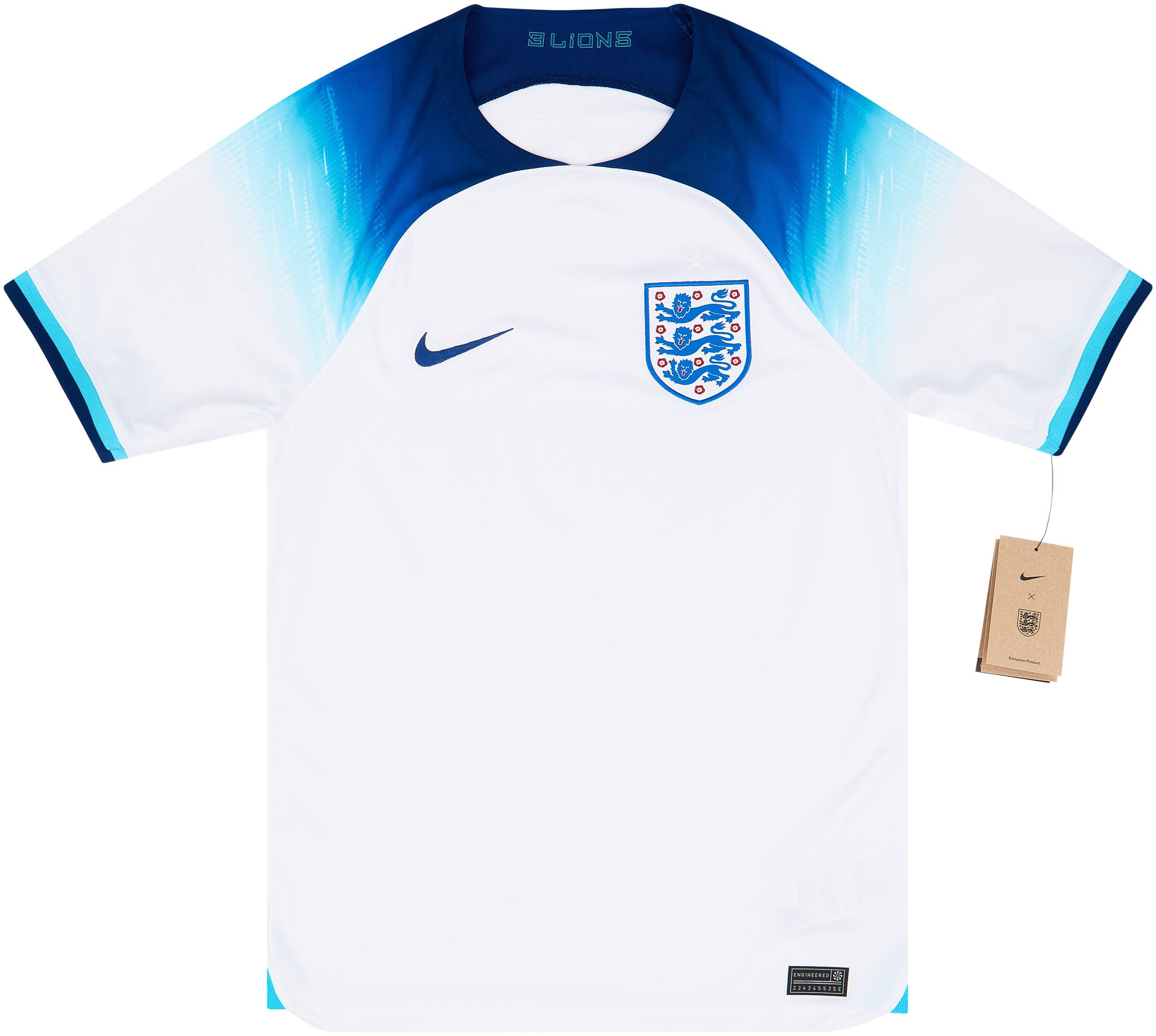 2022-23 England Home Shirt